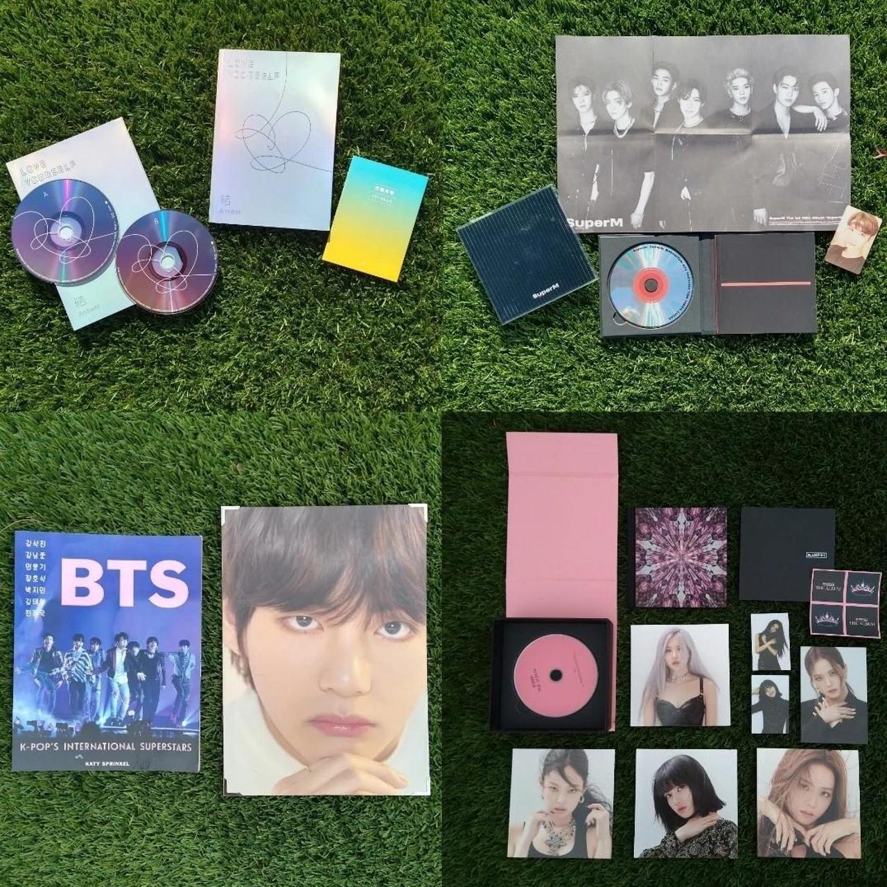 Kpop album bts and super shops m bundle