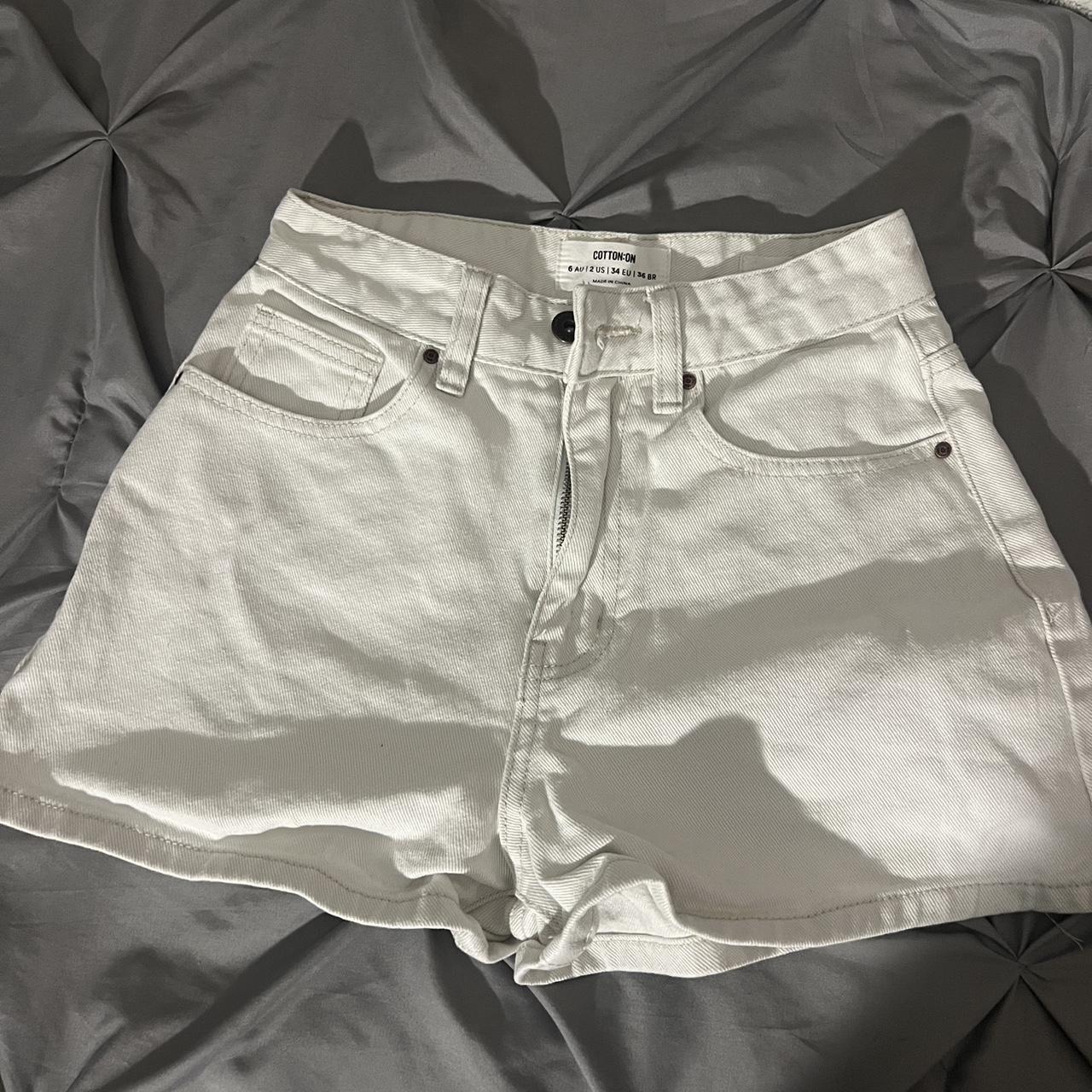 Quince linen shorts in Drift Wood (beige). Size S, - Depop