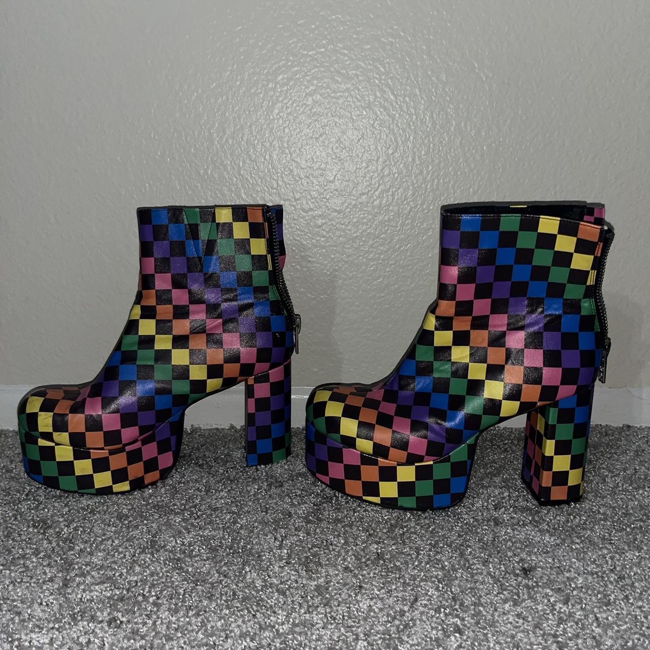 Detention Hall Dolls Kill Current Mood Barnie Platform Boots