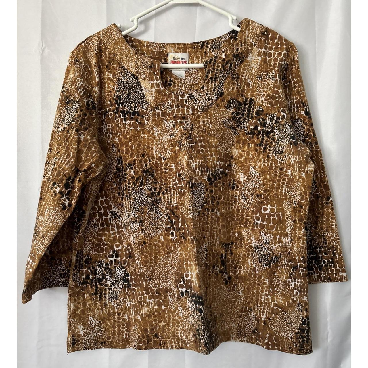 Ruby Rd. Women's Blouse - Multi - L – Ruby Rd Lov… - image 1