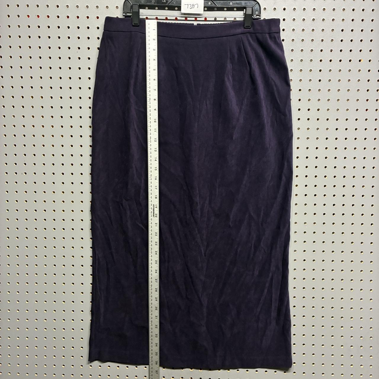Source Unknown Women's Maxi Skirt - Purple/Navy -… - image 3