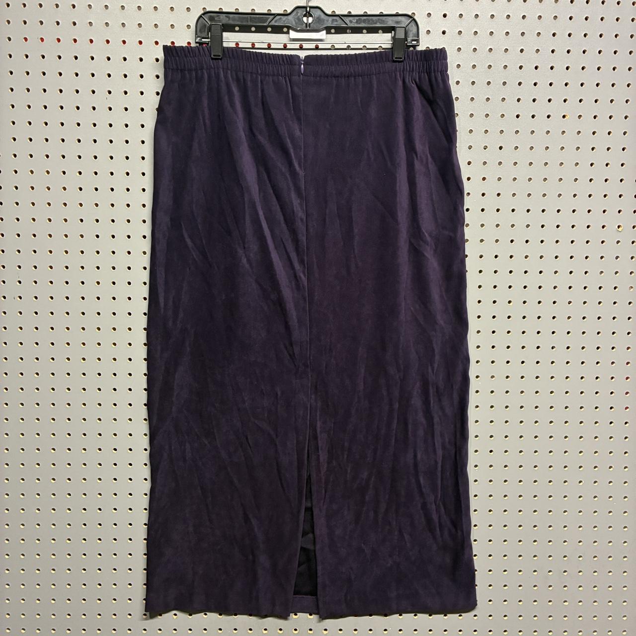 Source Unknown Women's Maxi Skirt - Purple/Navy -… - image 5
