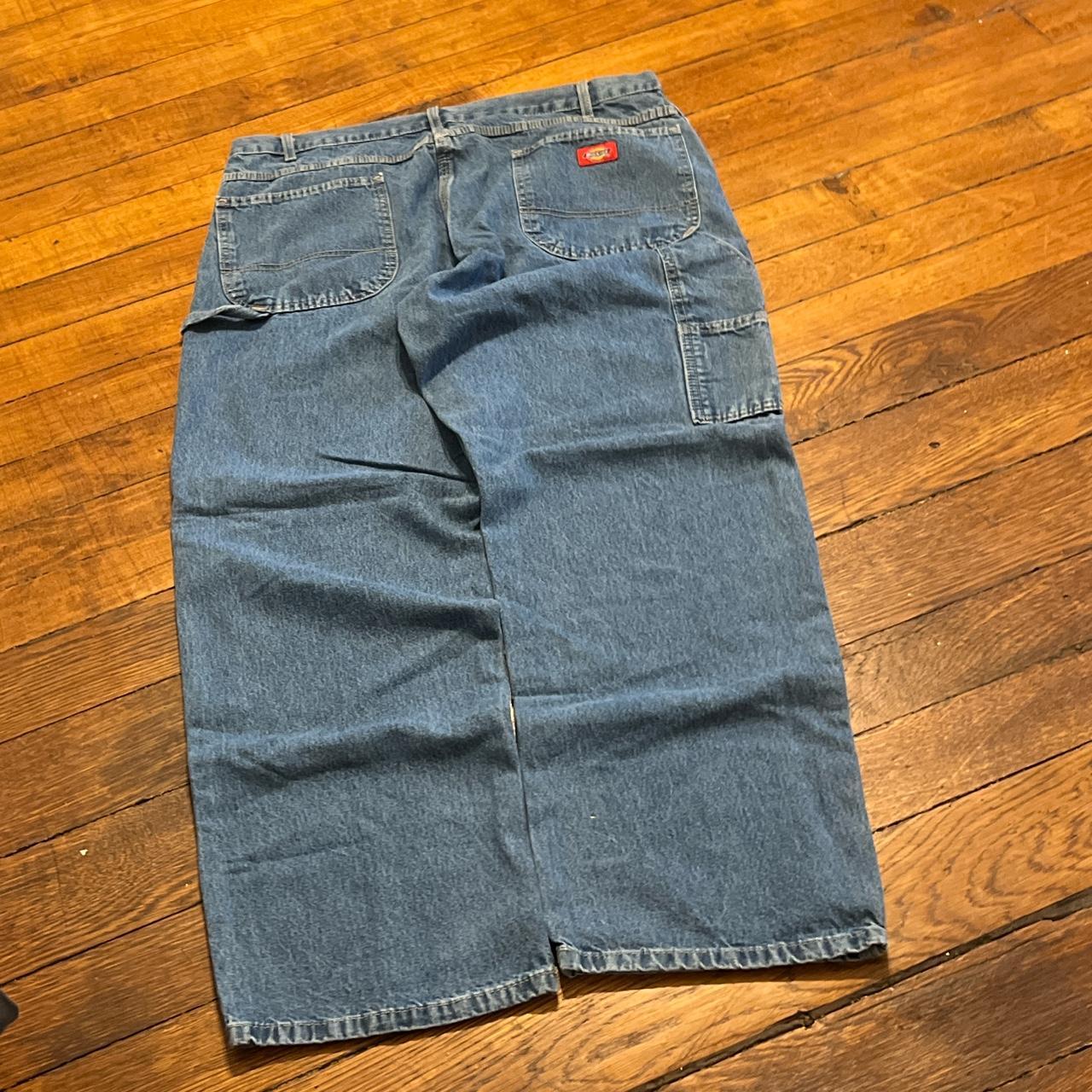 Vintage Y2k Baggy Carpenter Dickies Jeans Size 36W... - Depop