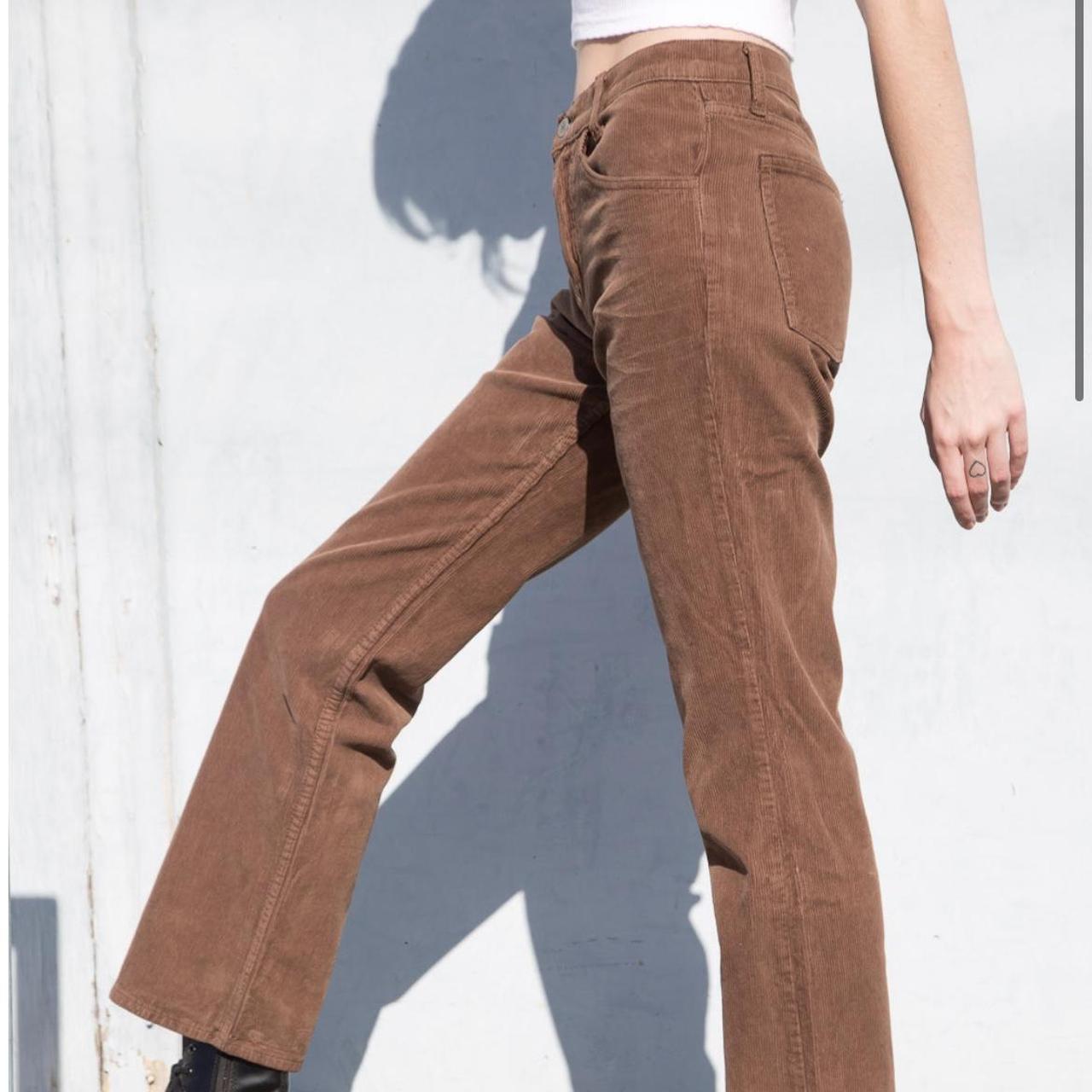 Brown corduroy pants from brandy! ONE SIZE fits all.... Depop