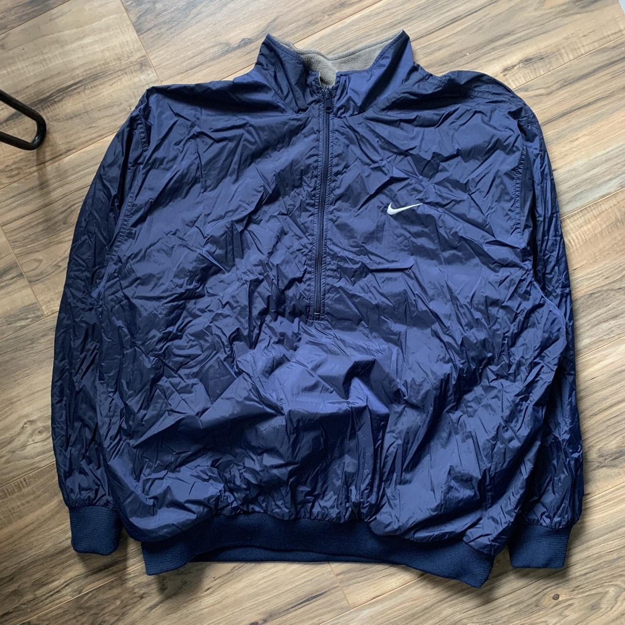 Vintage Nike 90s Reversible Golf windbreaker... - Depop