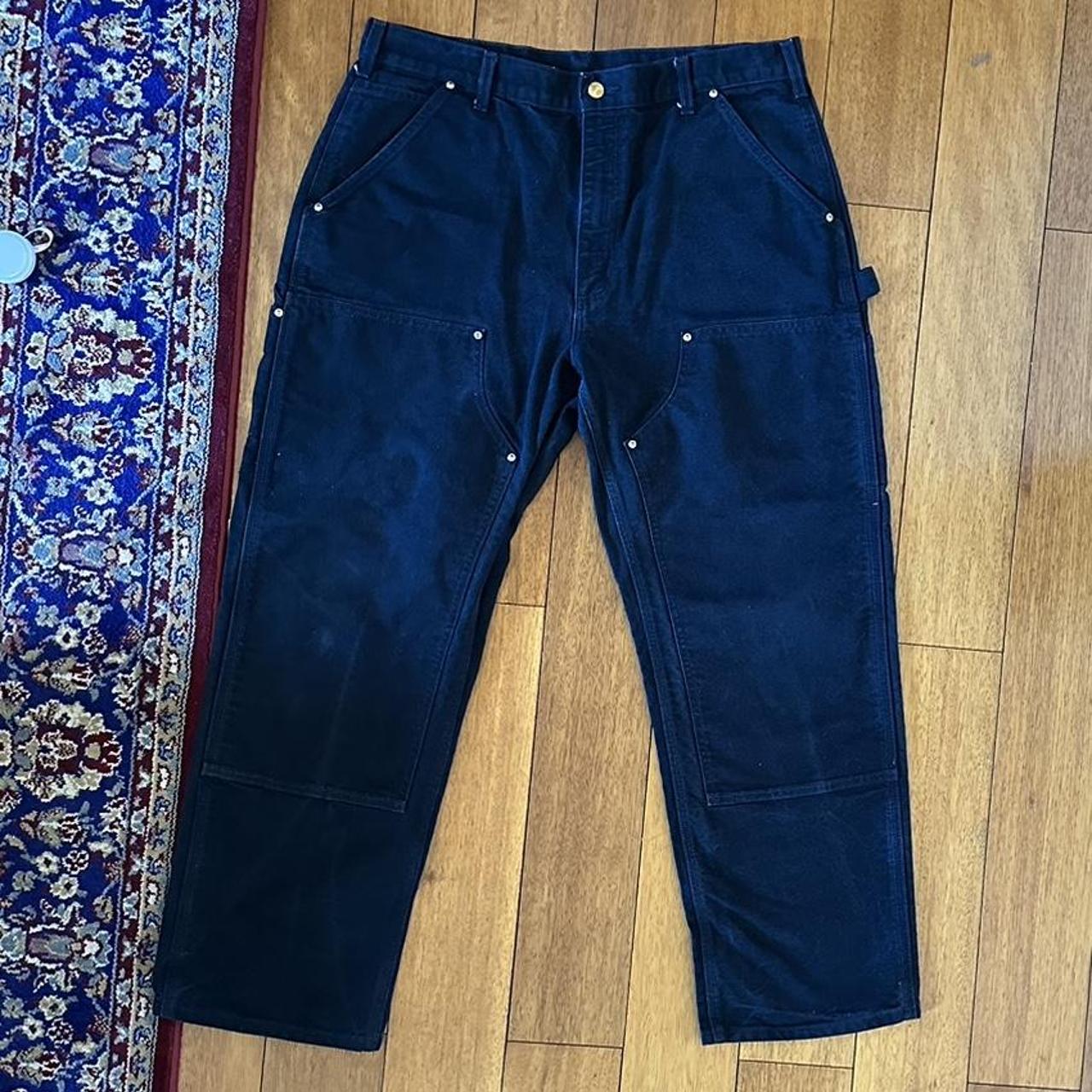 Carhartt pants made in usa double knee Mens size - Depop