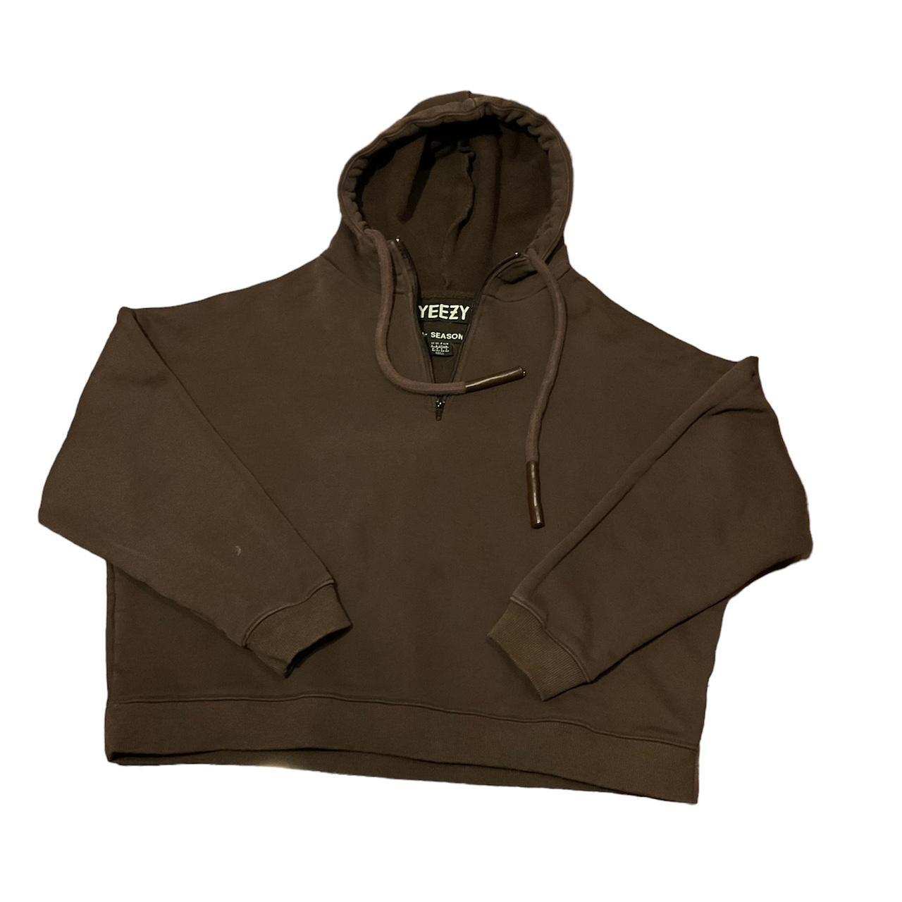 yeezy season 1 half zip hoodie