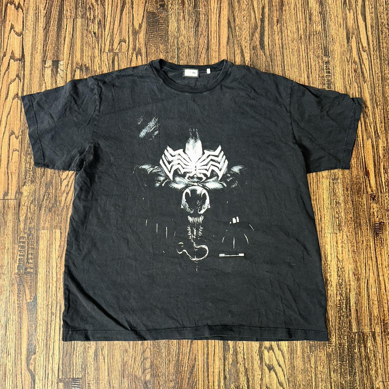 KITH X MARVEL SPIDER-MAN VENOM VINTAGE TEE - BLACK... - Depop