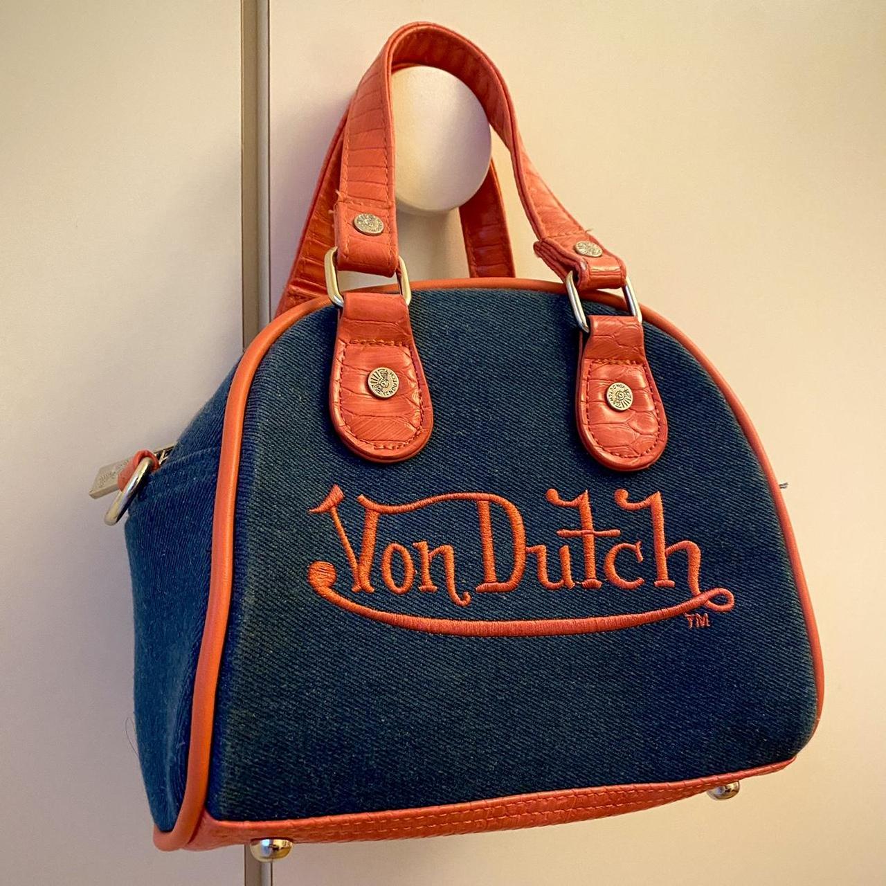 Von dutch top denim bag