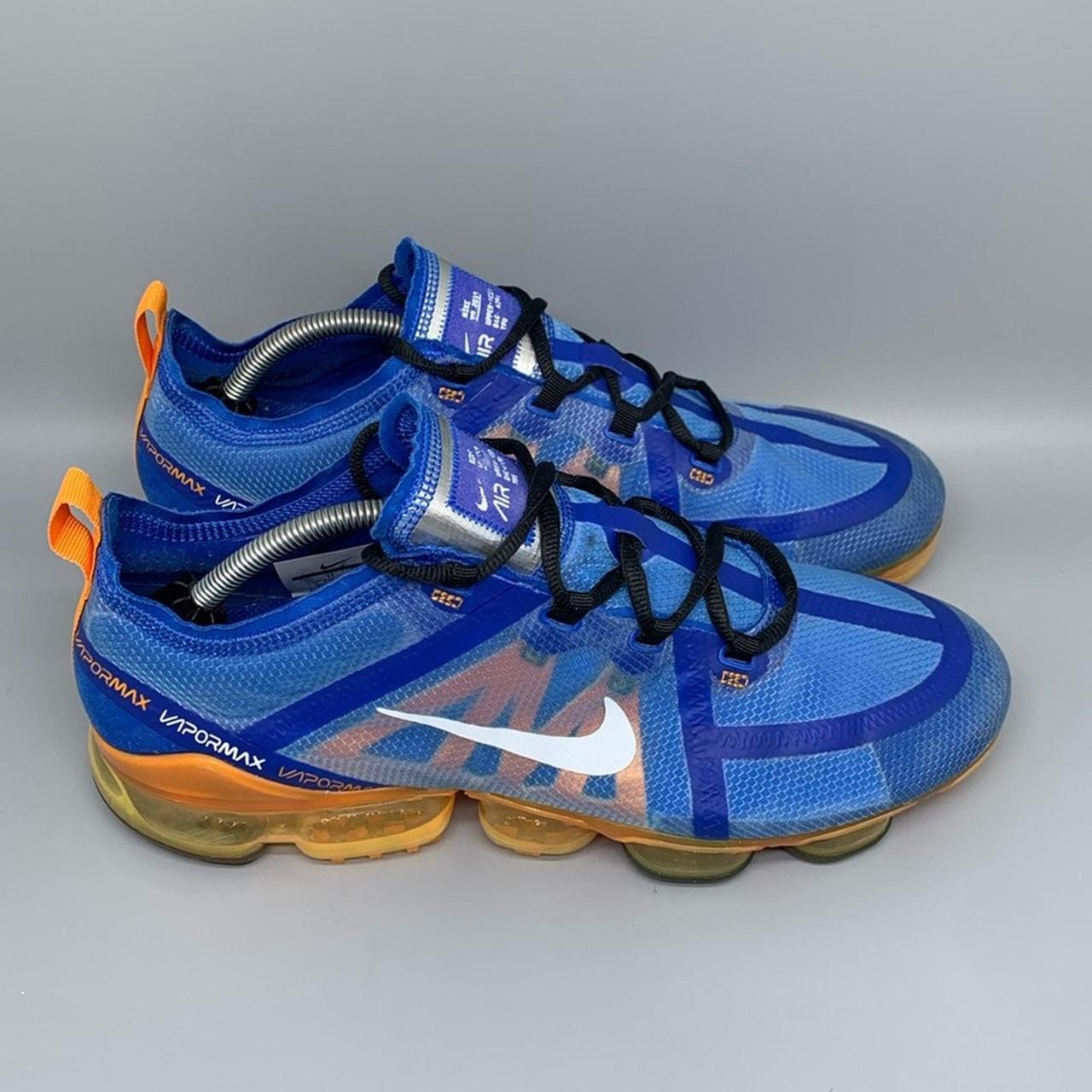 Air vapormax 2019 blue orange best sale