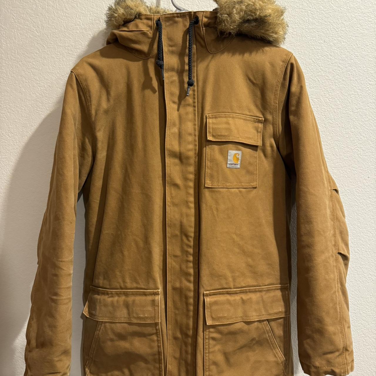 Vintage Carhartt Parka Frauen American Vintage Karierte Jacke