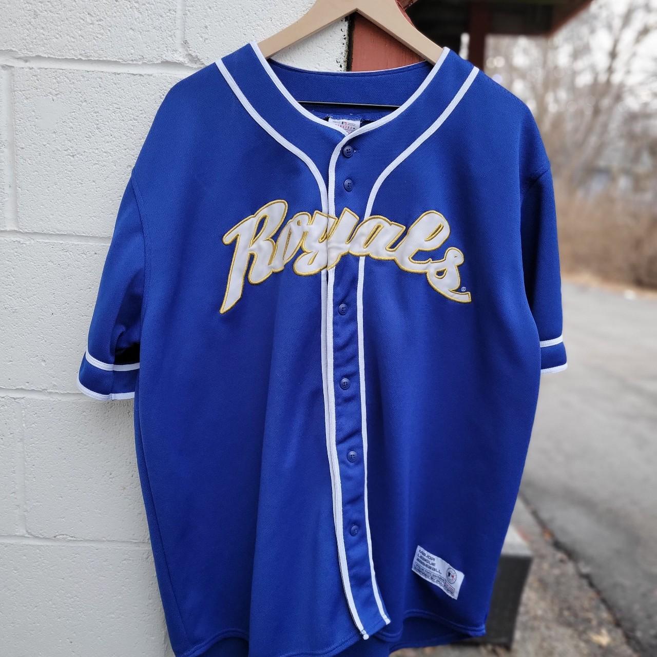 Vintage late 90s Kansas City Royals jersey. Super - Depop