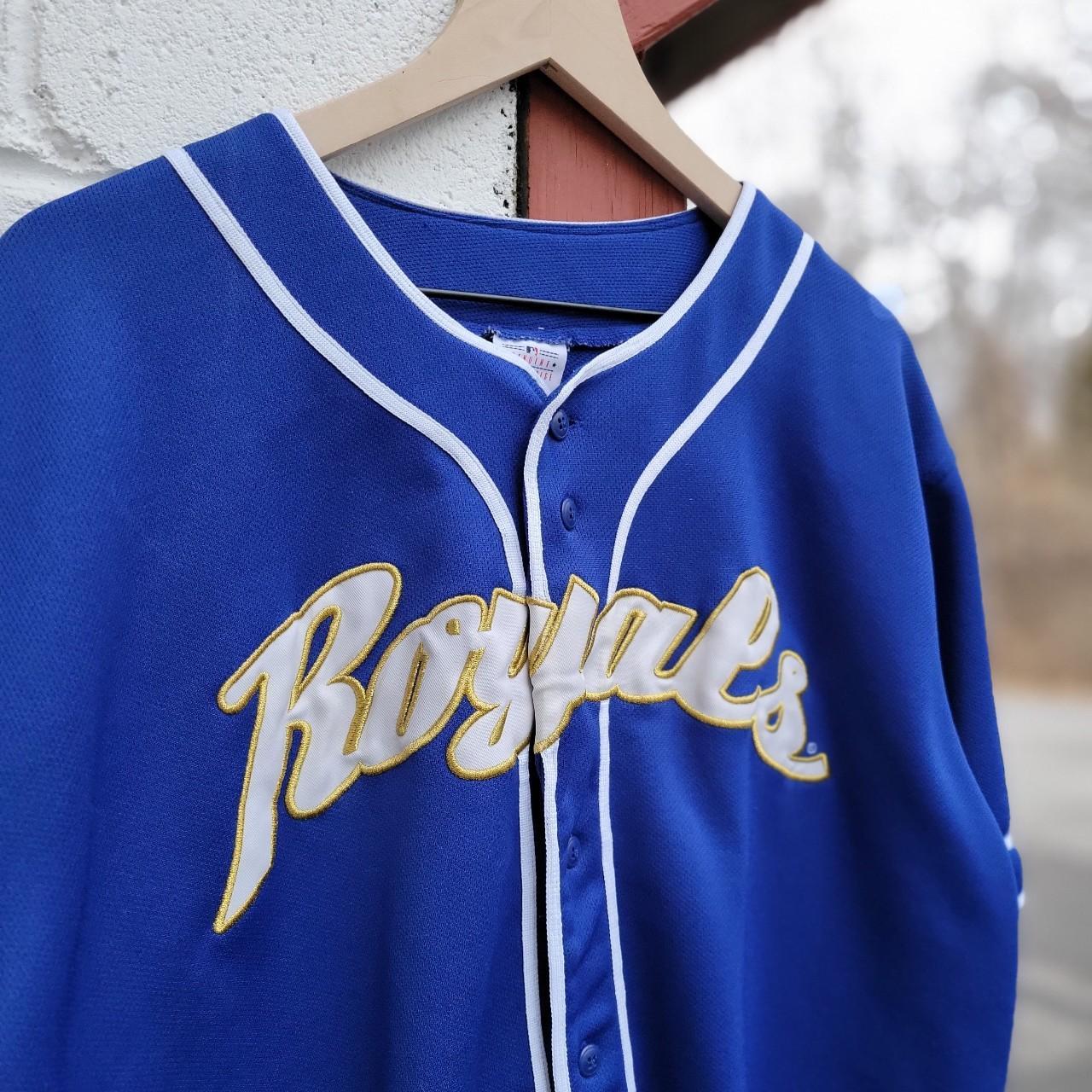 Vintage KC Royals Fox Sports Promo Baseball Jersey - - Depop