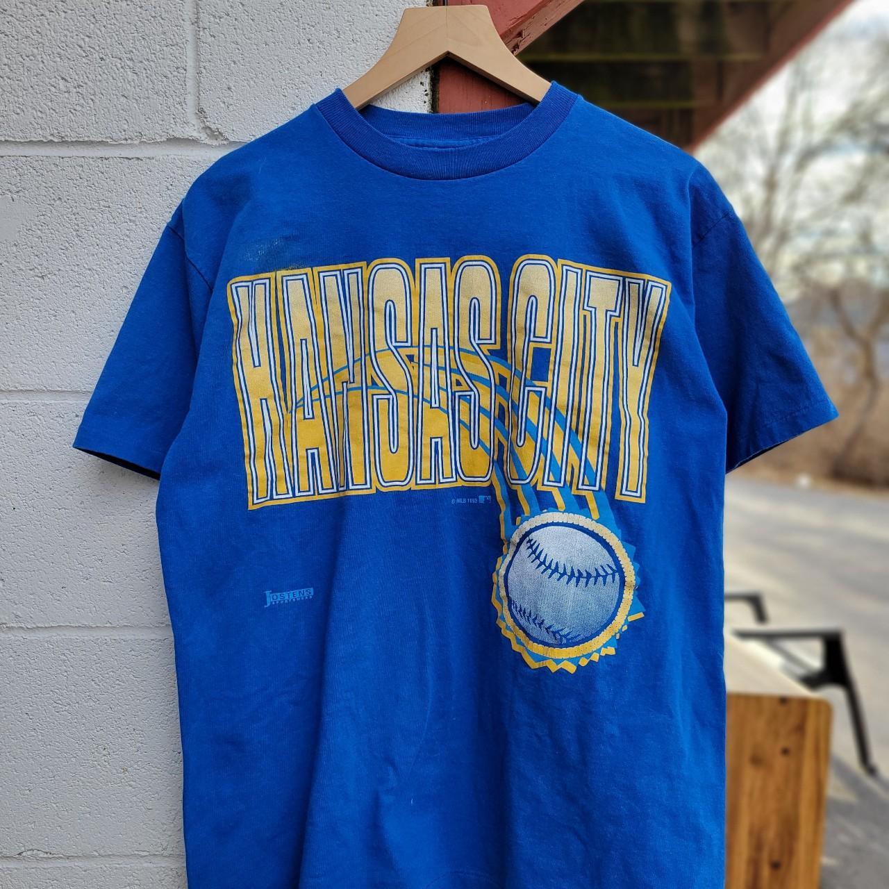 Vintage Kansas City Royals T Shirt Tee Size Medium M MLB 