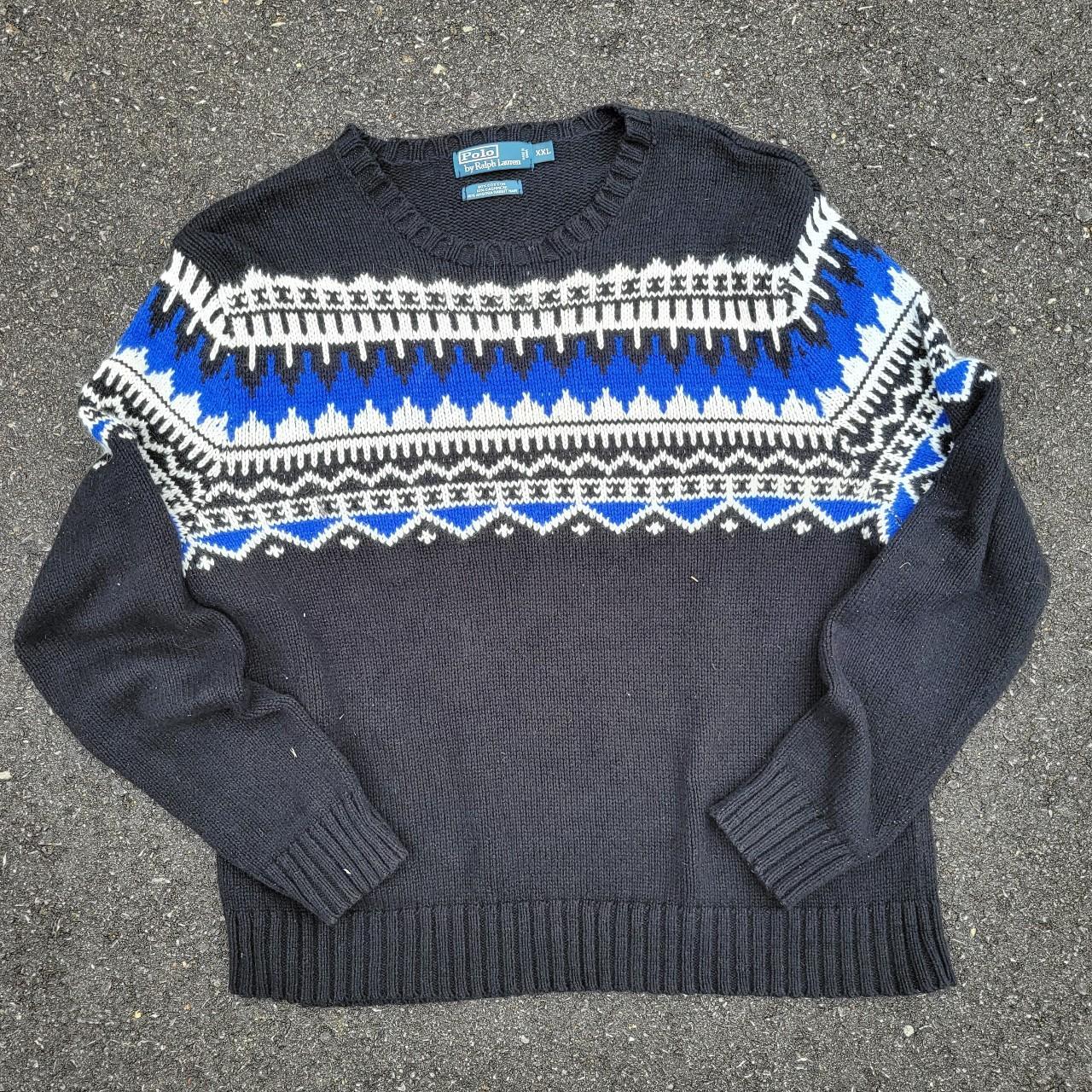 Vintage 90s Polo Ralph Lauren sweater. Super dope... - Depop