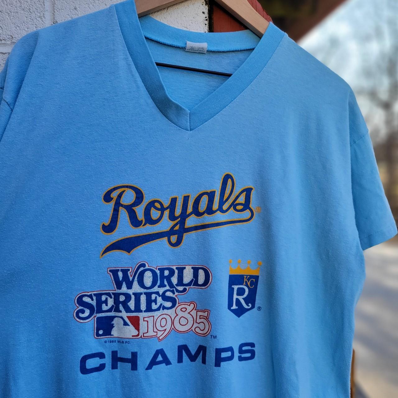 VINTAGE 1985 Kansas City Royals World Series - Depop