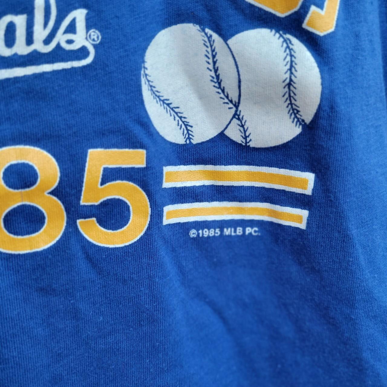 Vintage Kansas City Royals 1985 World Series - Depop