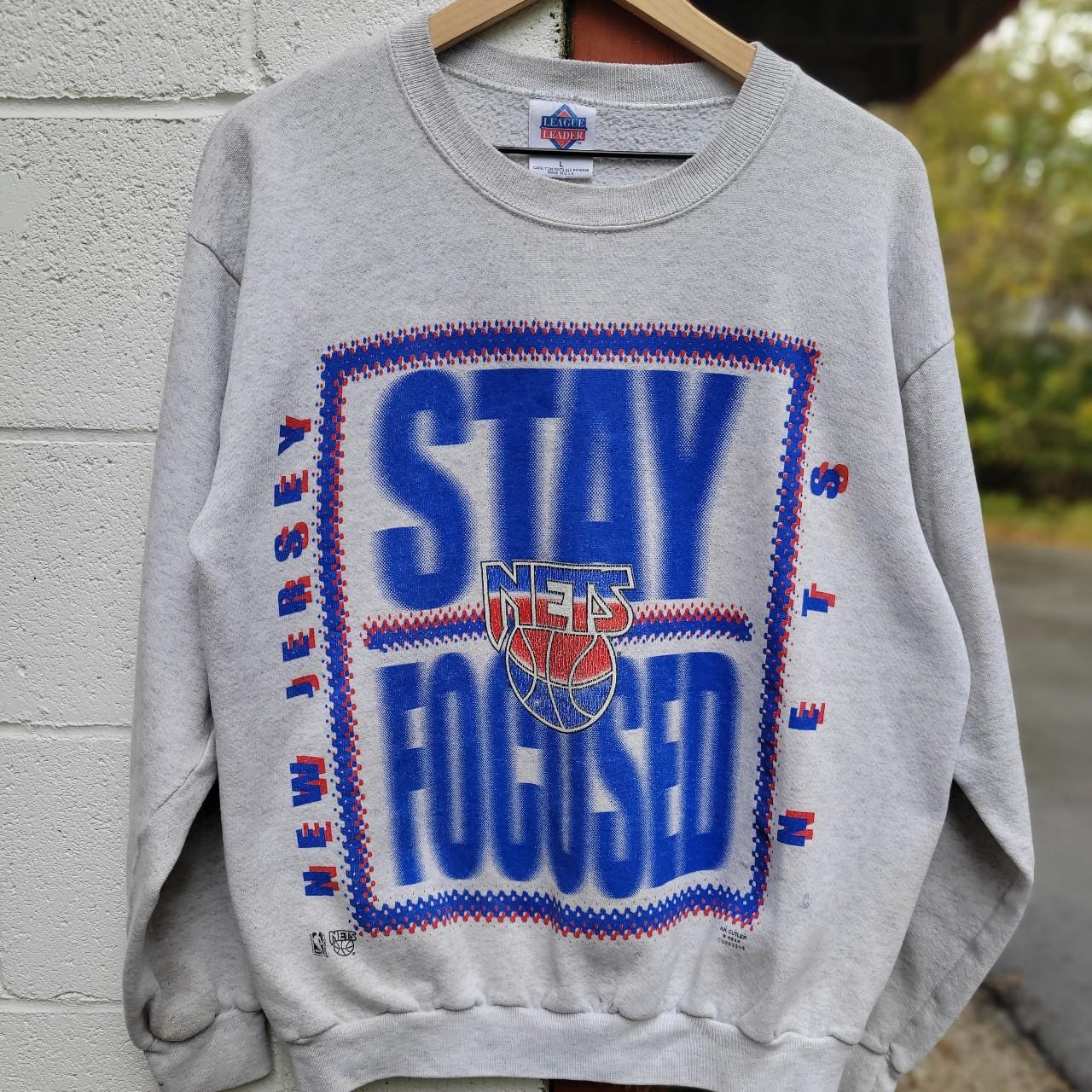 Vintage 90s New Jersey Nets NBA sweatshirt. Stay... Depop