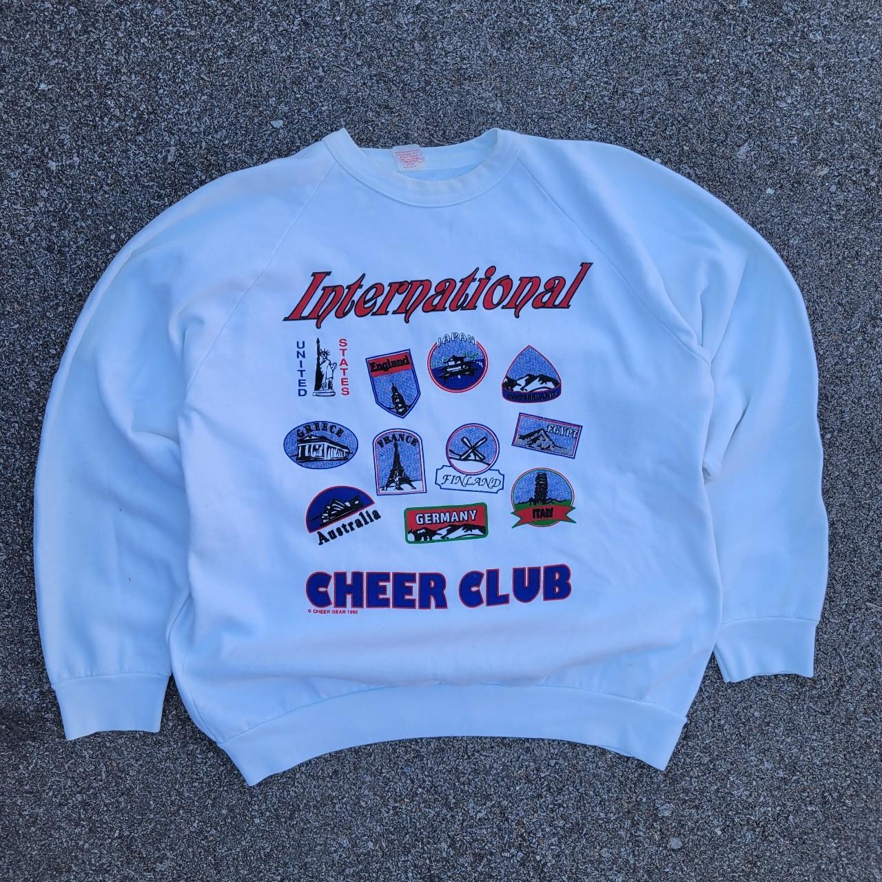 Vintage 90s Cheerleader Crewneck International Depop 2105