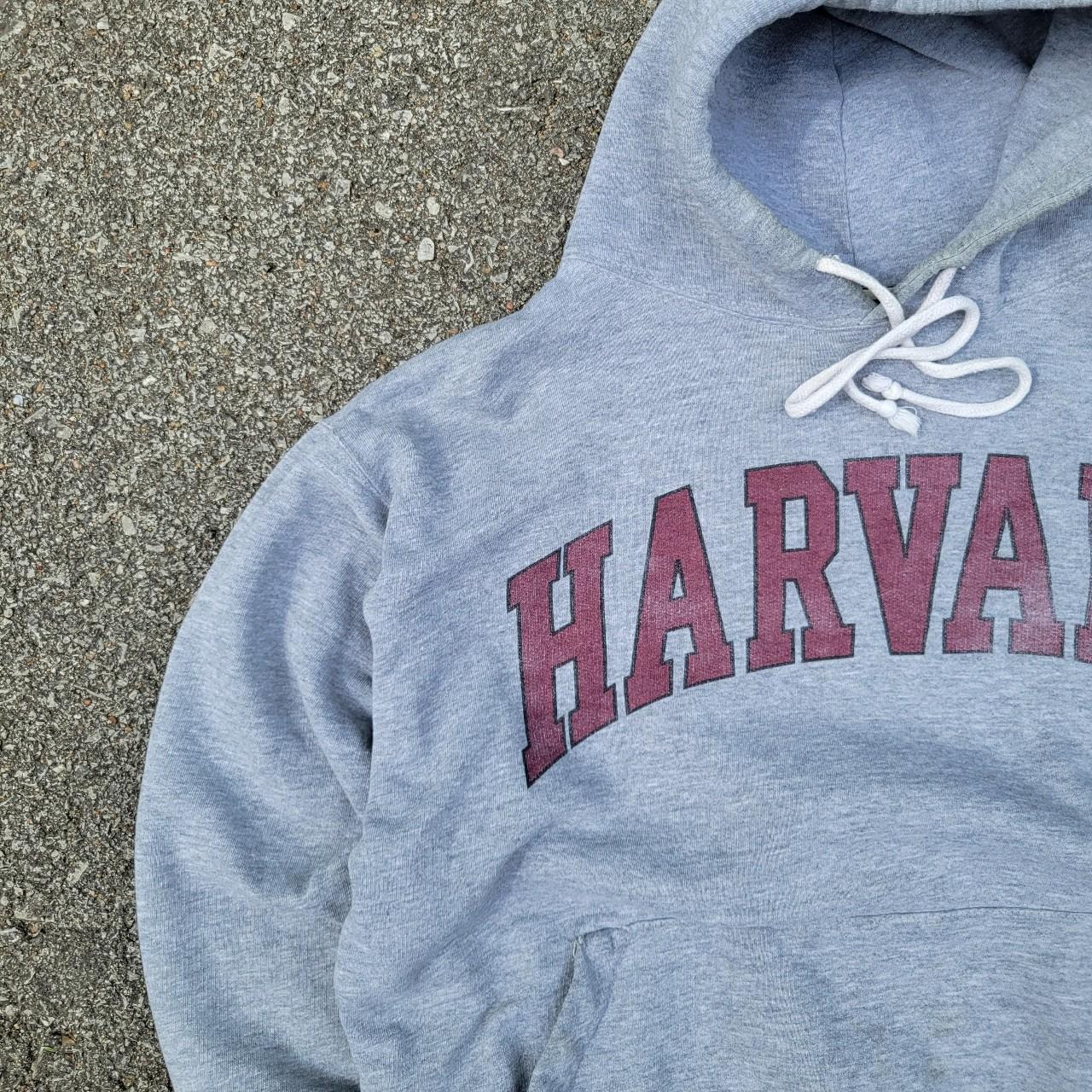 Vintage 90s Harvard hoodie. Thick 90s Harvard Ivy... - Depop