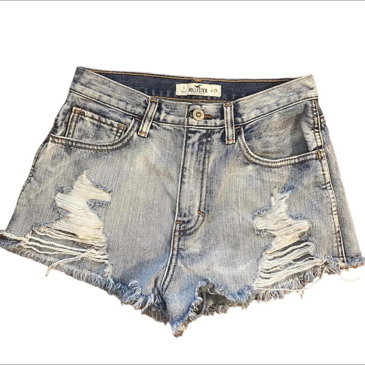 Hollister ripped store shorts