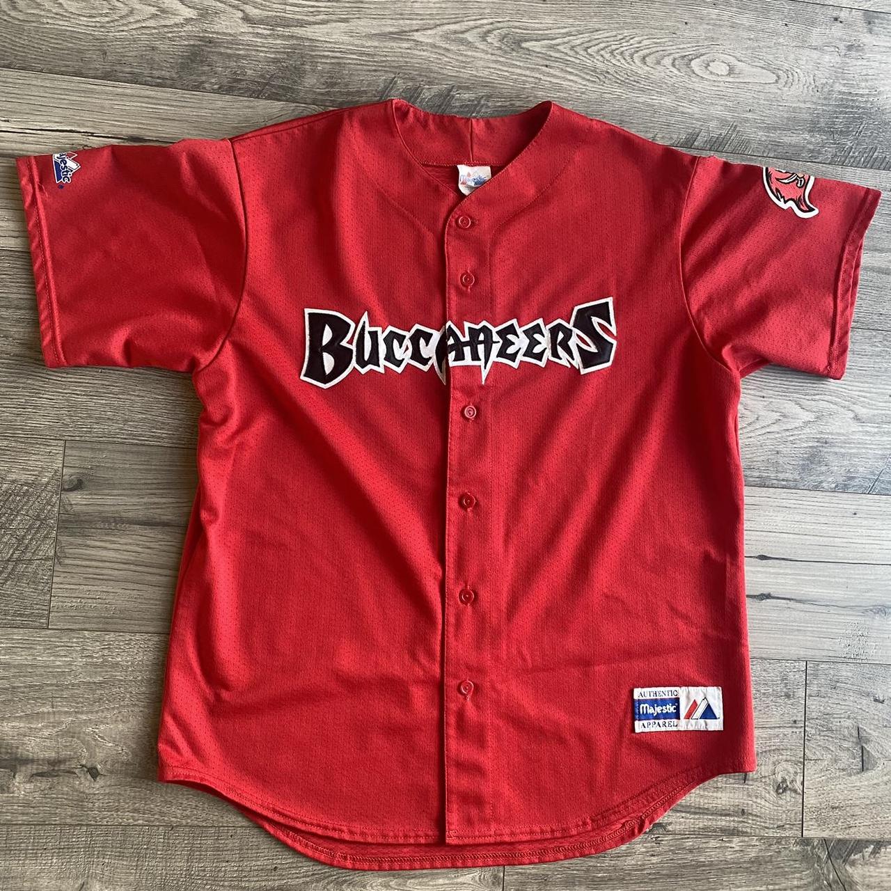 Buccaneers Baseball Jersey Size XL Vintage Great - Depop