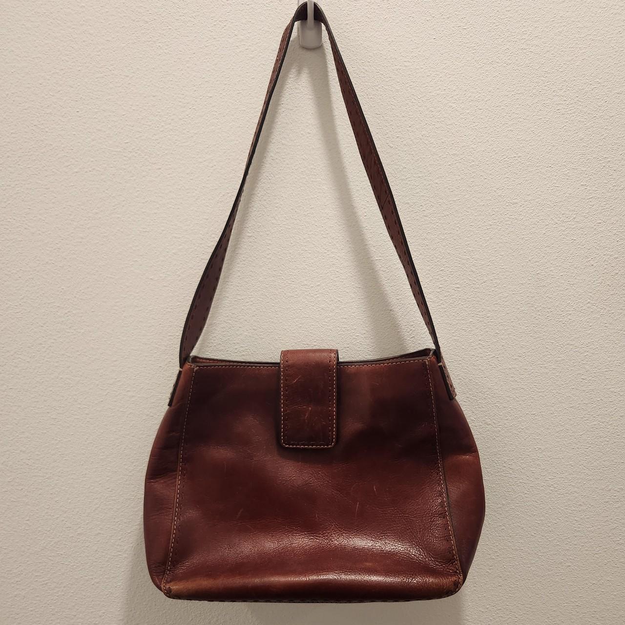 Vintage Fossil shoulder deals Leather Purse