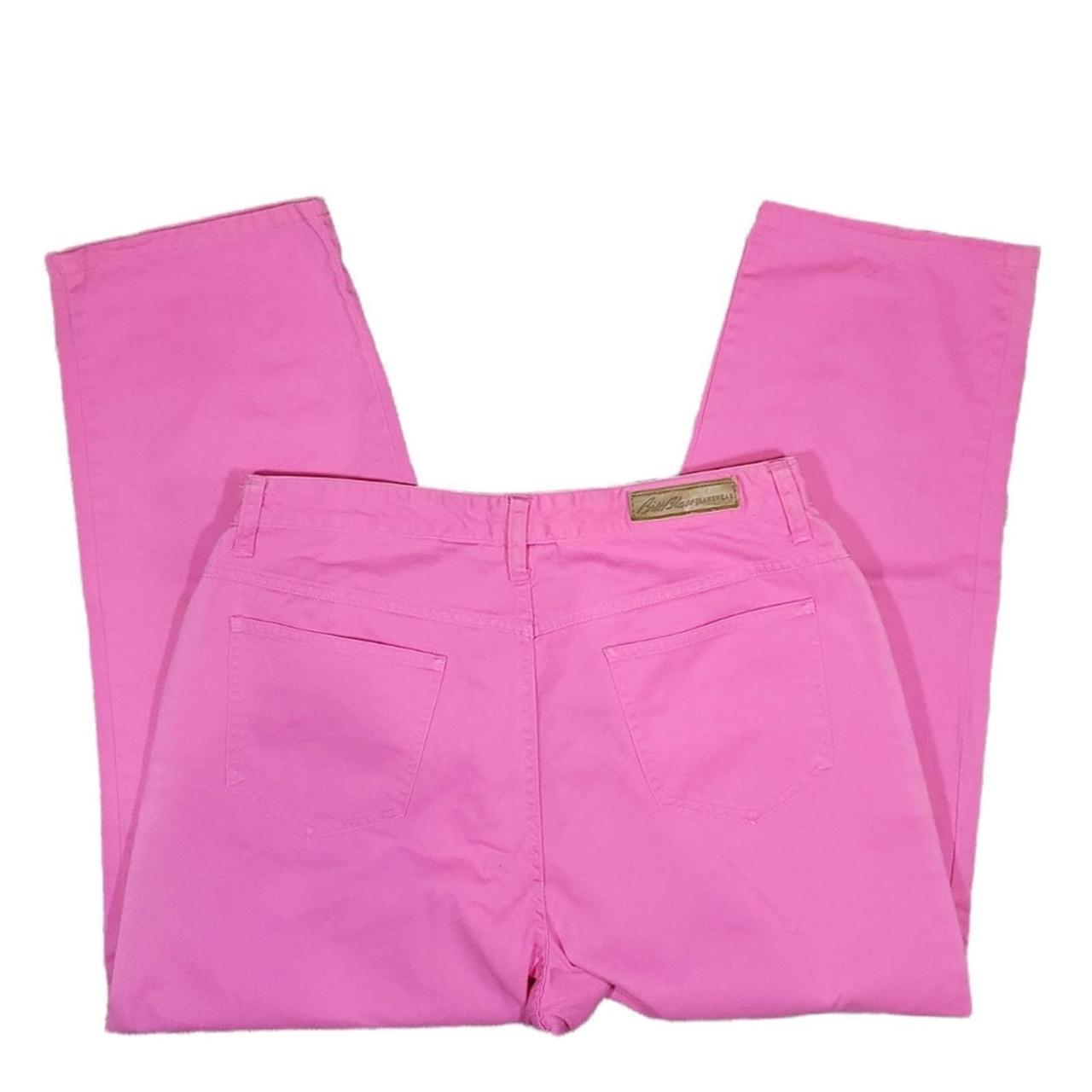 Bill Blass Women's Pink Jeans Depop