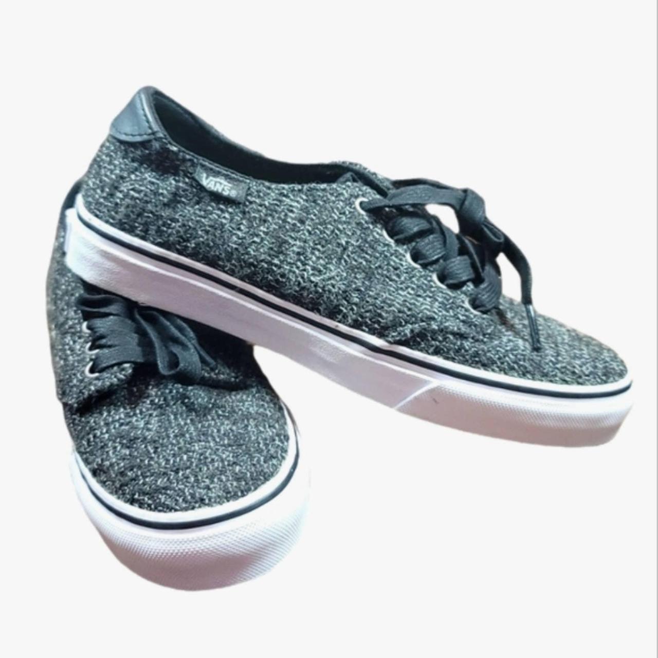 Vans authentic glitter hot sale rainbow black