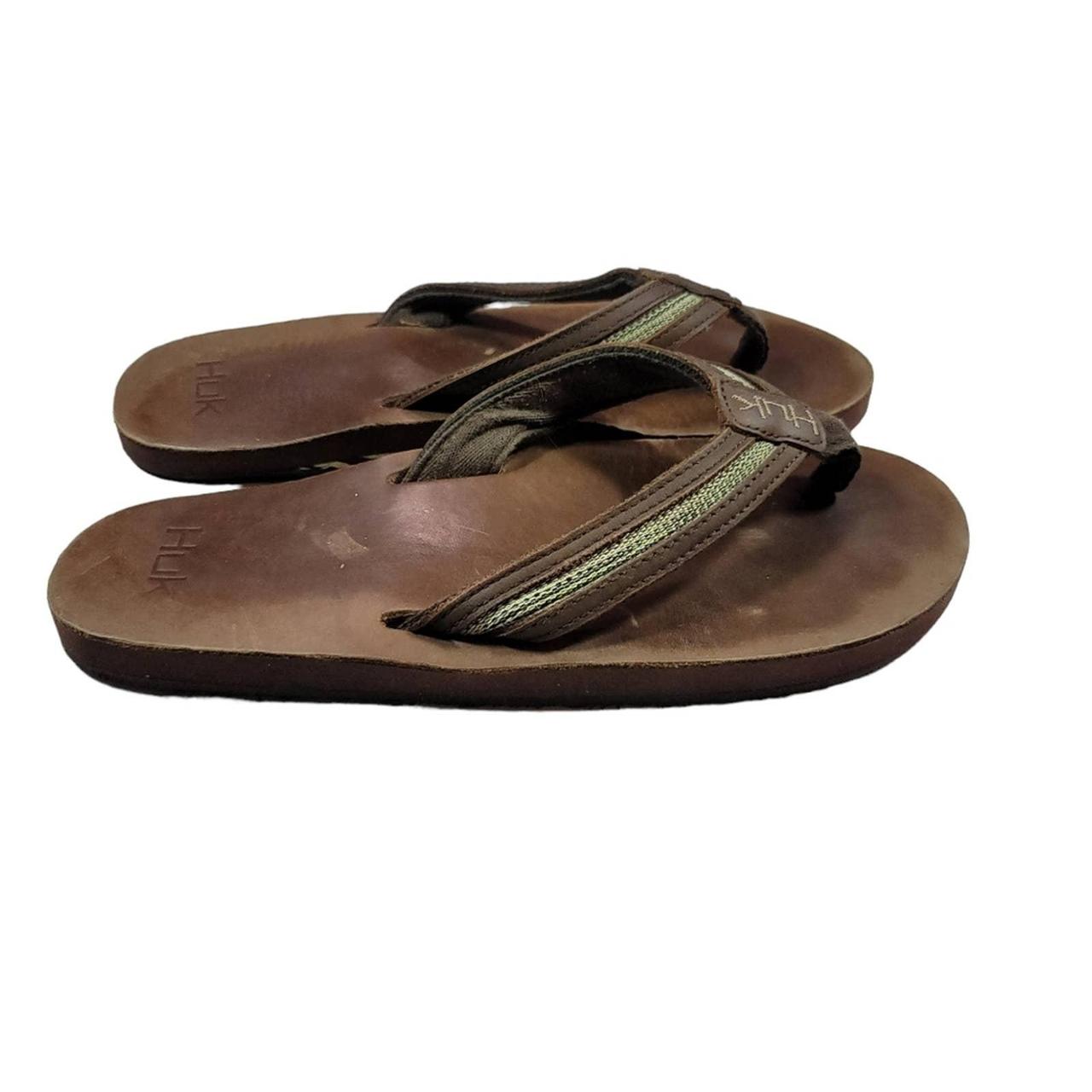 Huk men's flip online flops