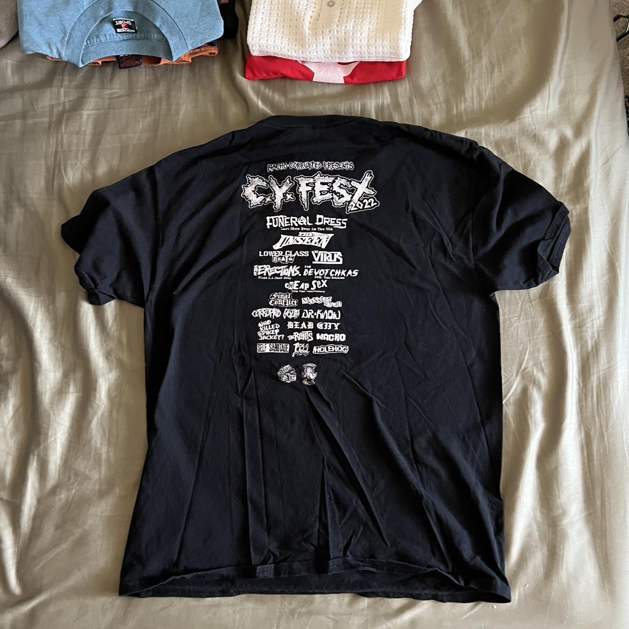 c.y. fest shirt cy fest punk c.y.fest cyfest... Depop