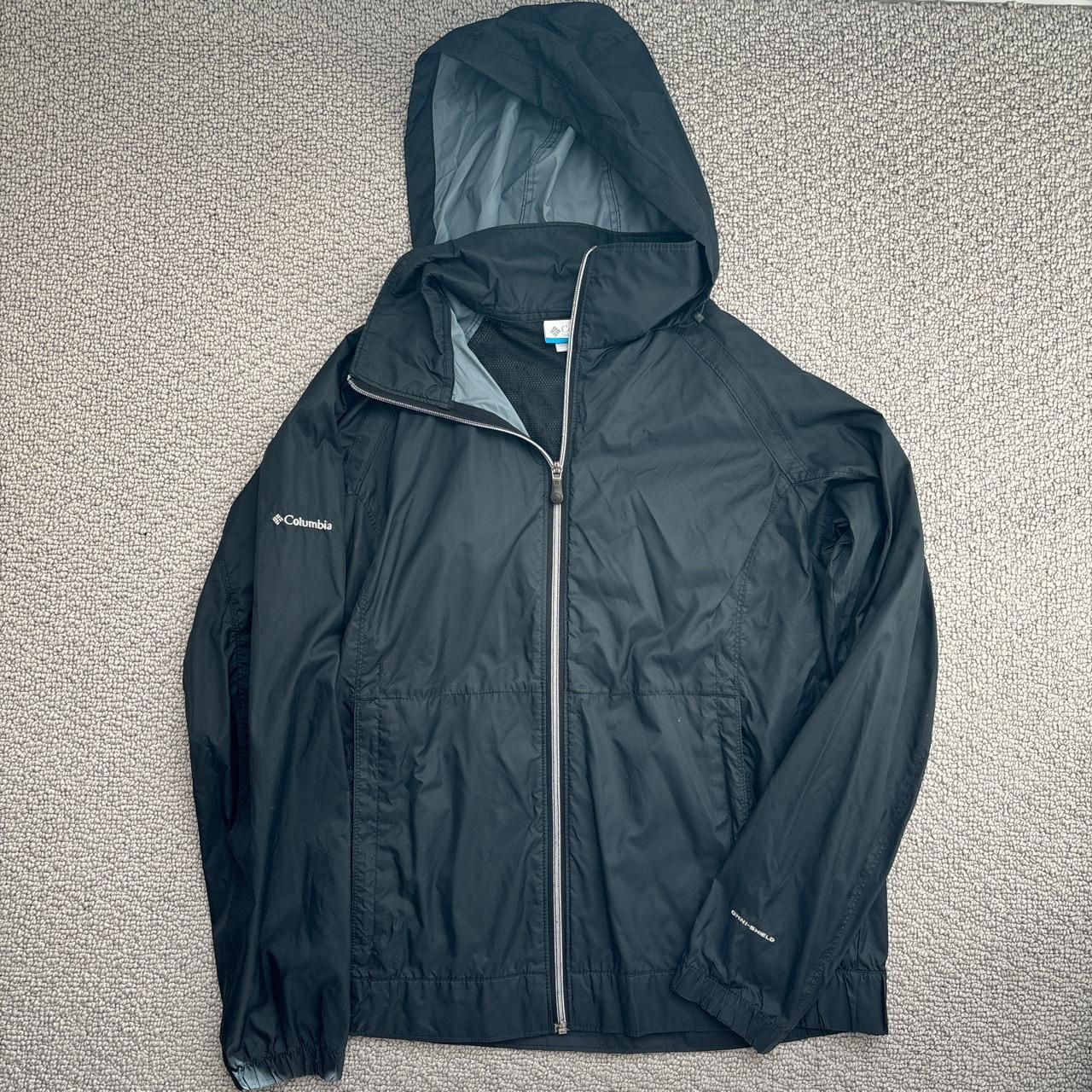 Columbia Windbreaker Size L - detachable hood... - Depop