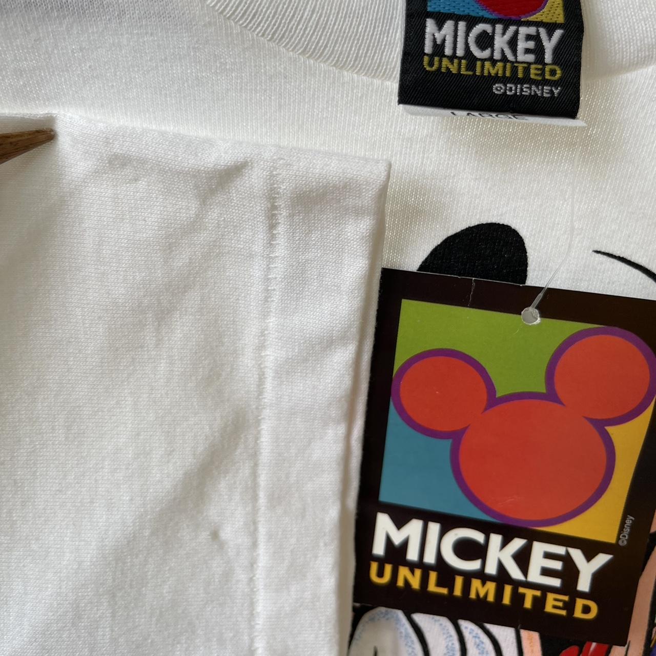 Vintage Mickey Unlimited AOP •Single Stitch •New | Depop