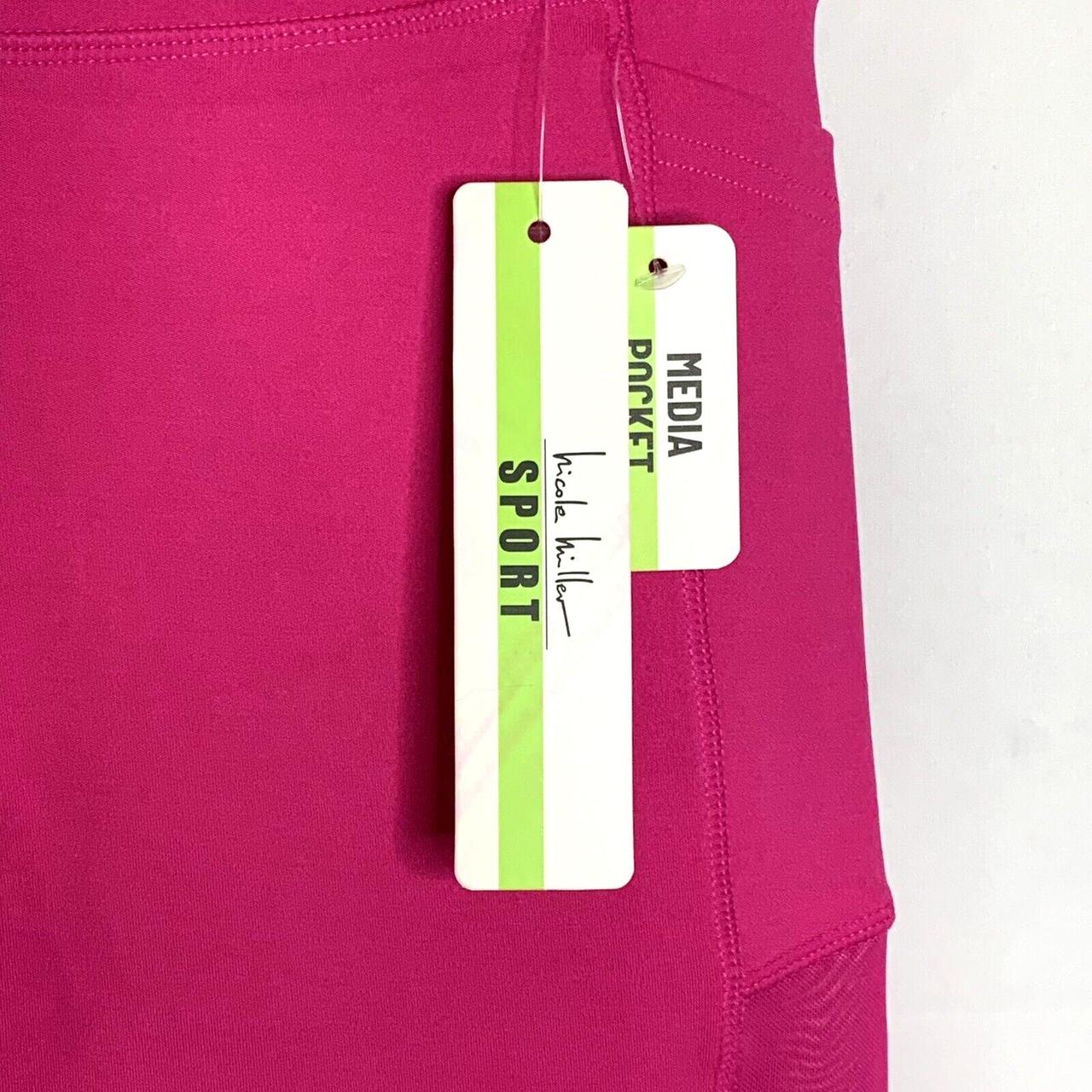 Nicole Miller sport girls athletic leggings size - Depop