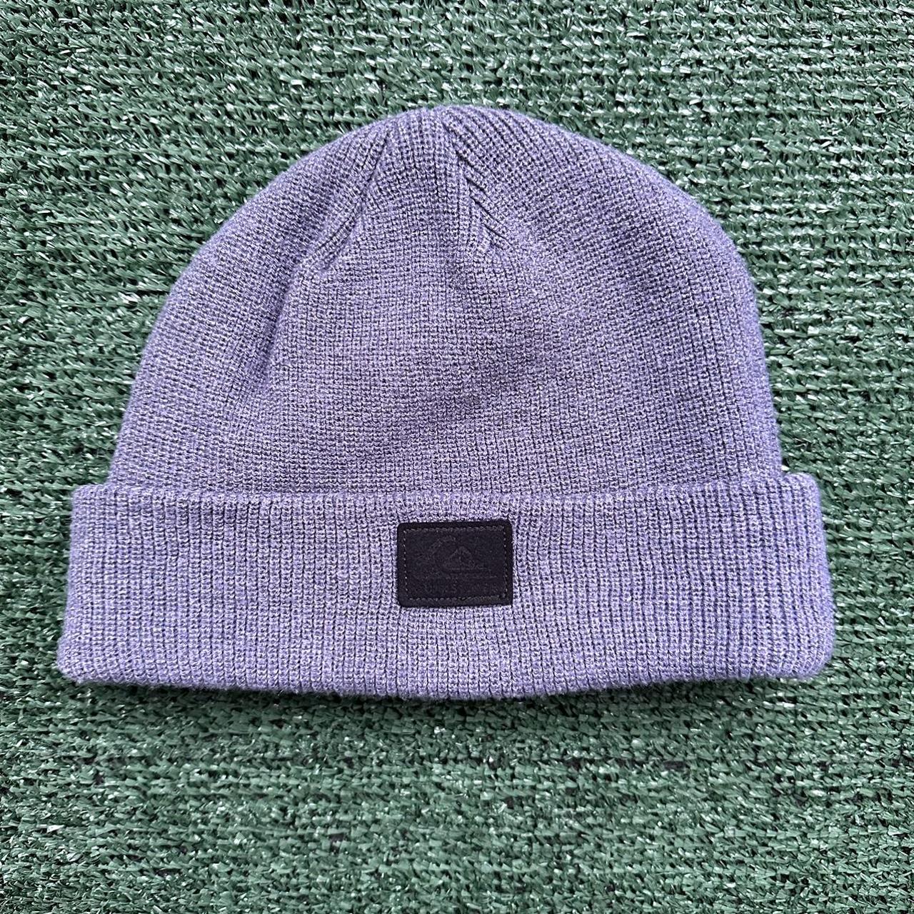 Quiksilver Men's Grey and Silver Hat