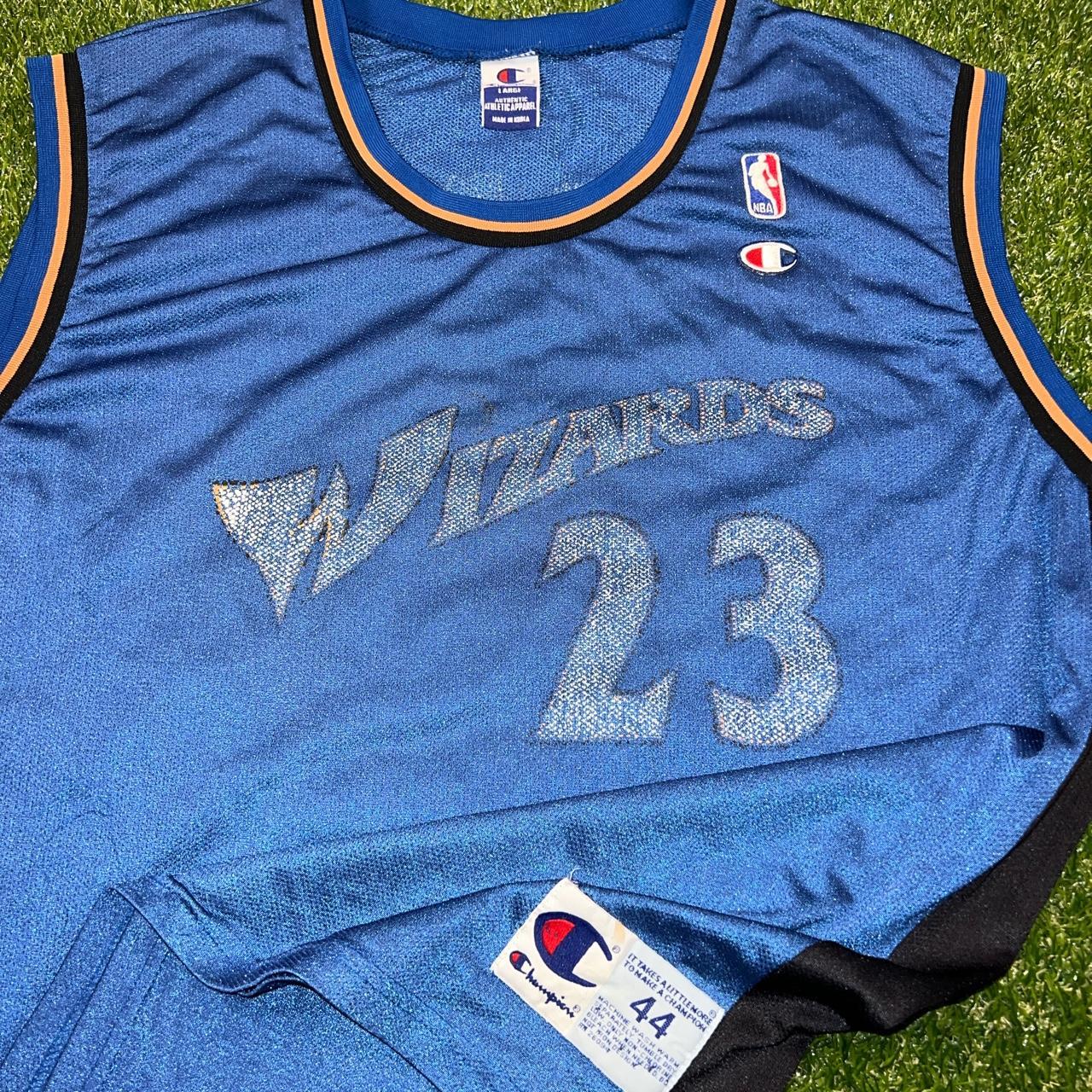 Vintage Champion NBA Washington Wizards Michael - Depop