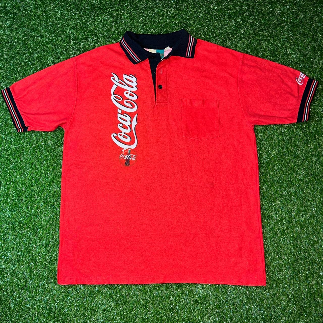 vintage coca cola polo shirt