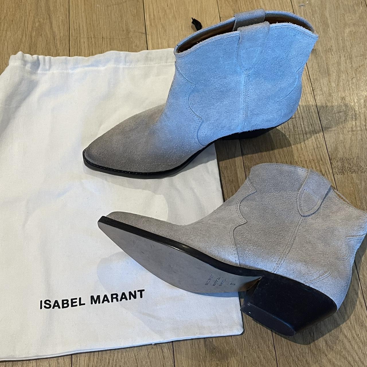 Isabel marant dewina on sale suede ankle boots