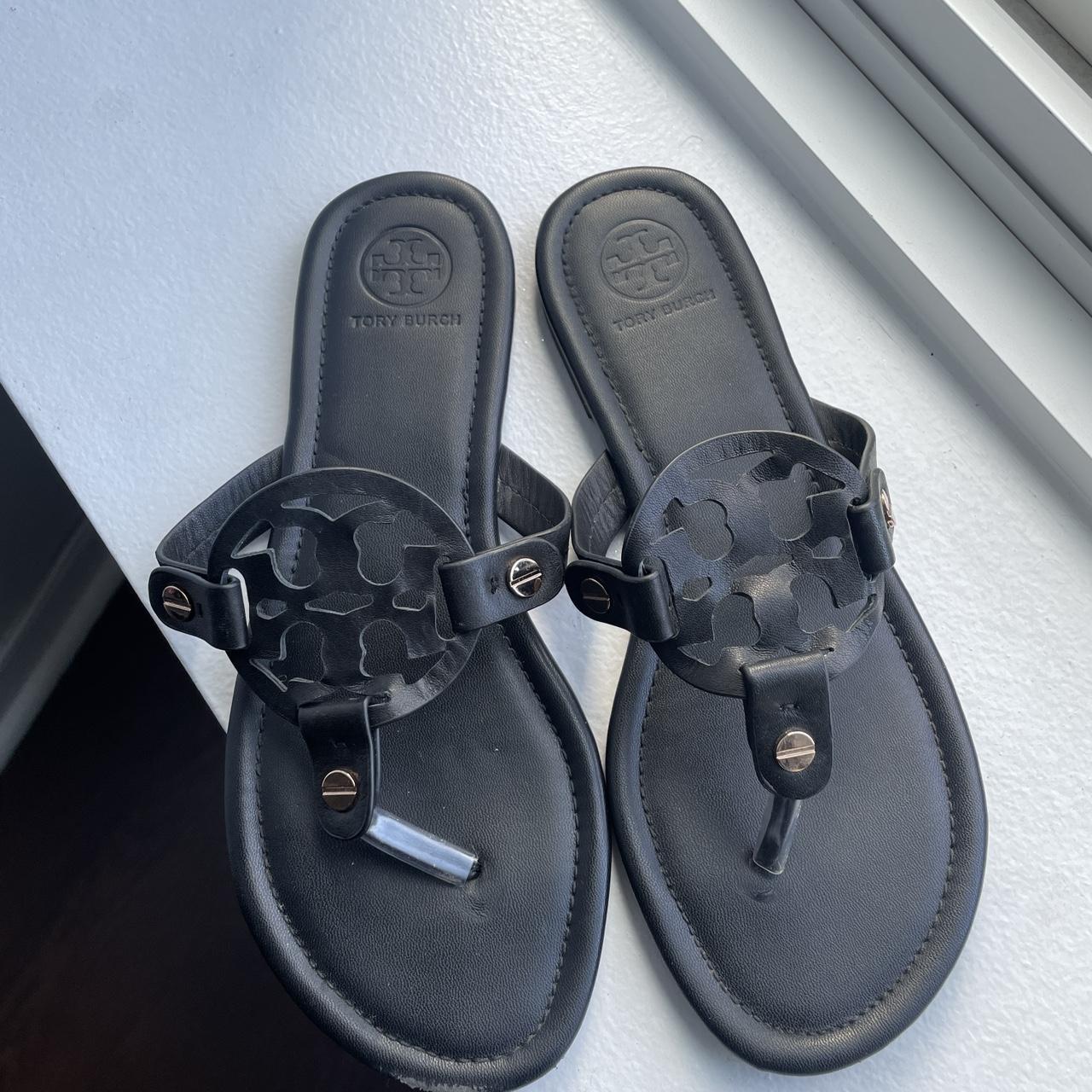 tory burch sandal black - Depop