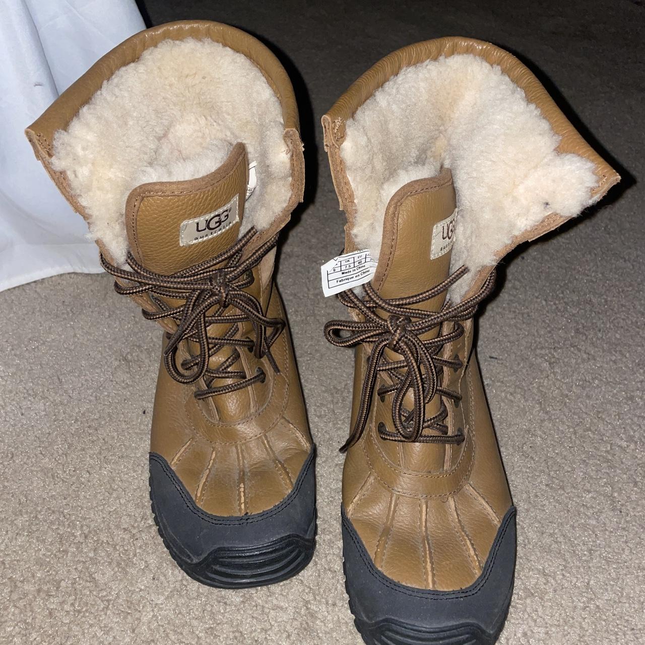 UGG BOOTS Real fur leather women s ugg boots Depop