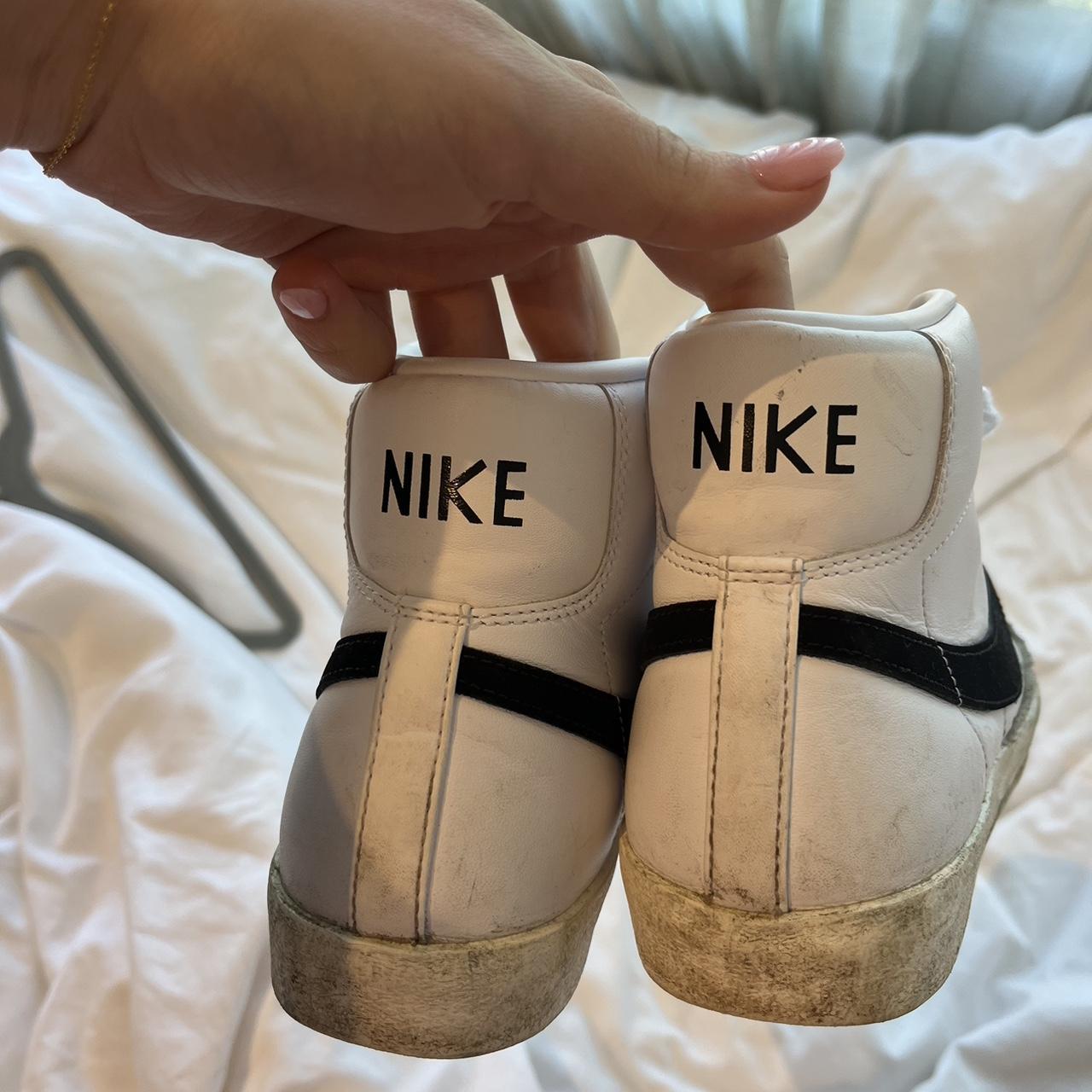 NIKE shoes Are fairly worn but also could be... - Depop
