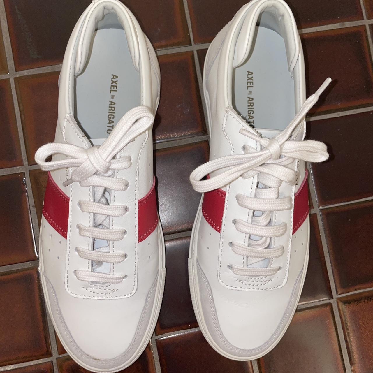 AXEL ARIGATO W DUNK SNEAKER WHITE RED size