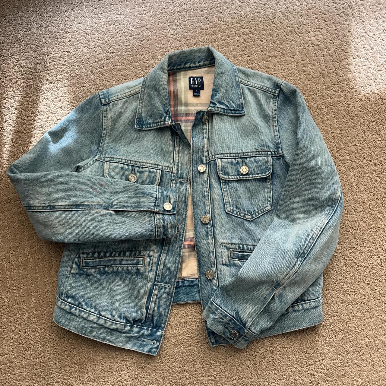 Gap Women's Jacket - Blue - S – Gap double lined … - image 1