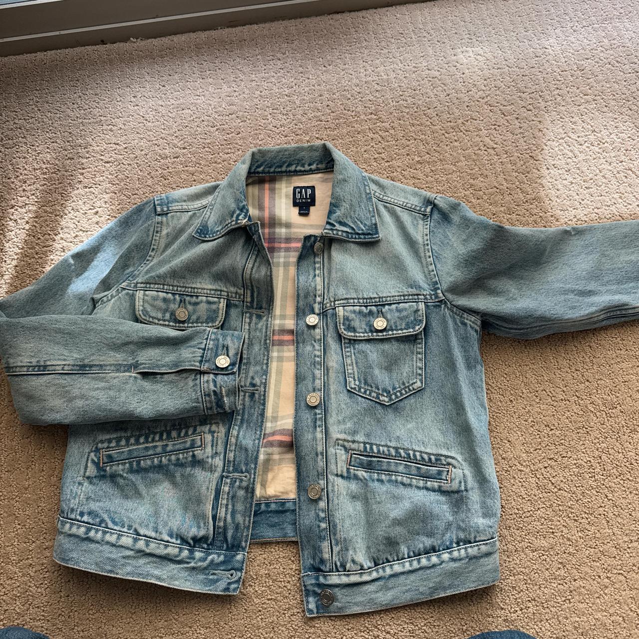 Gap Women's Jacket - Blue - S – Gap double lined … - image 3