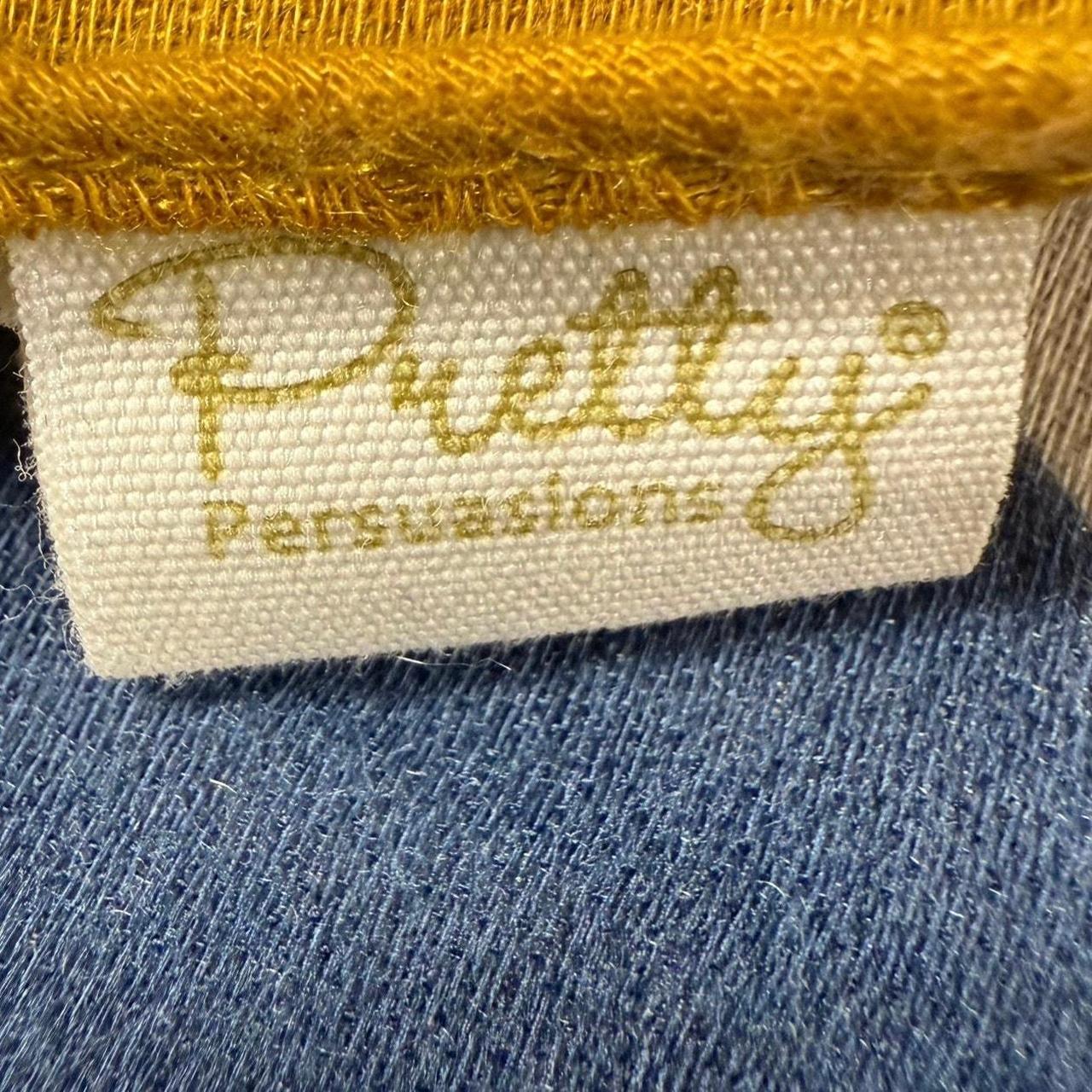 Source Unknown Women's Scarf - Blue/Red – Add a b… - image 2