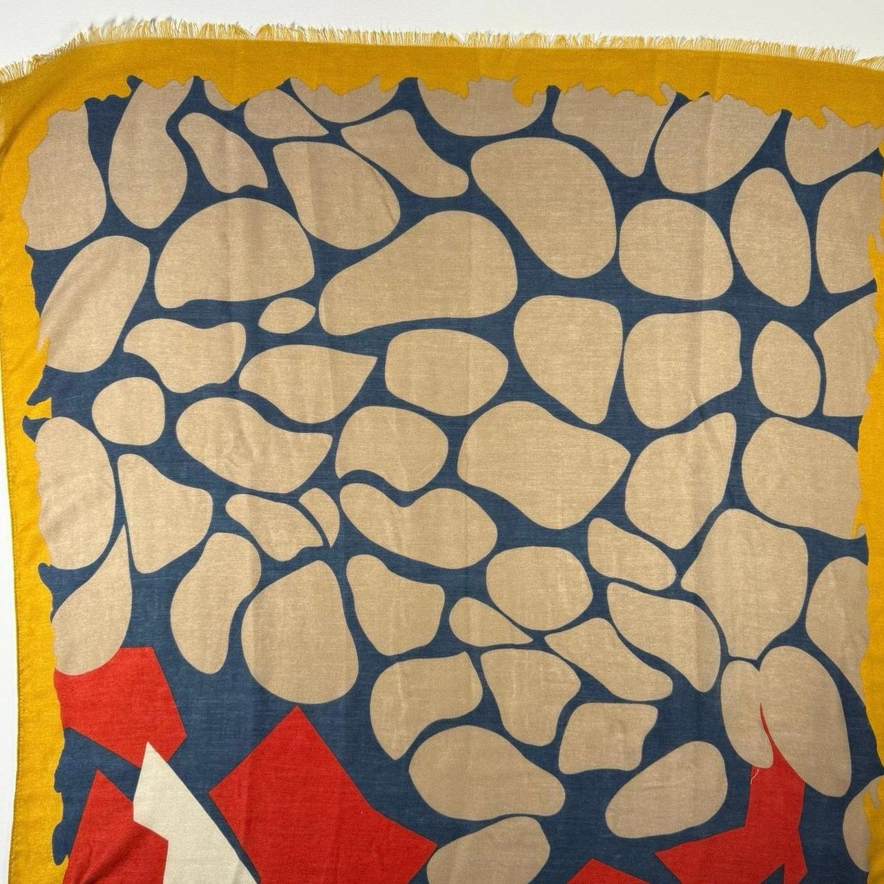 Source Unknown Women's Scarf - Blue/Red – Add a b… - image 6