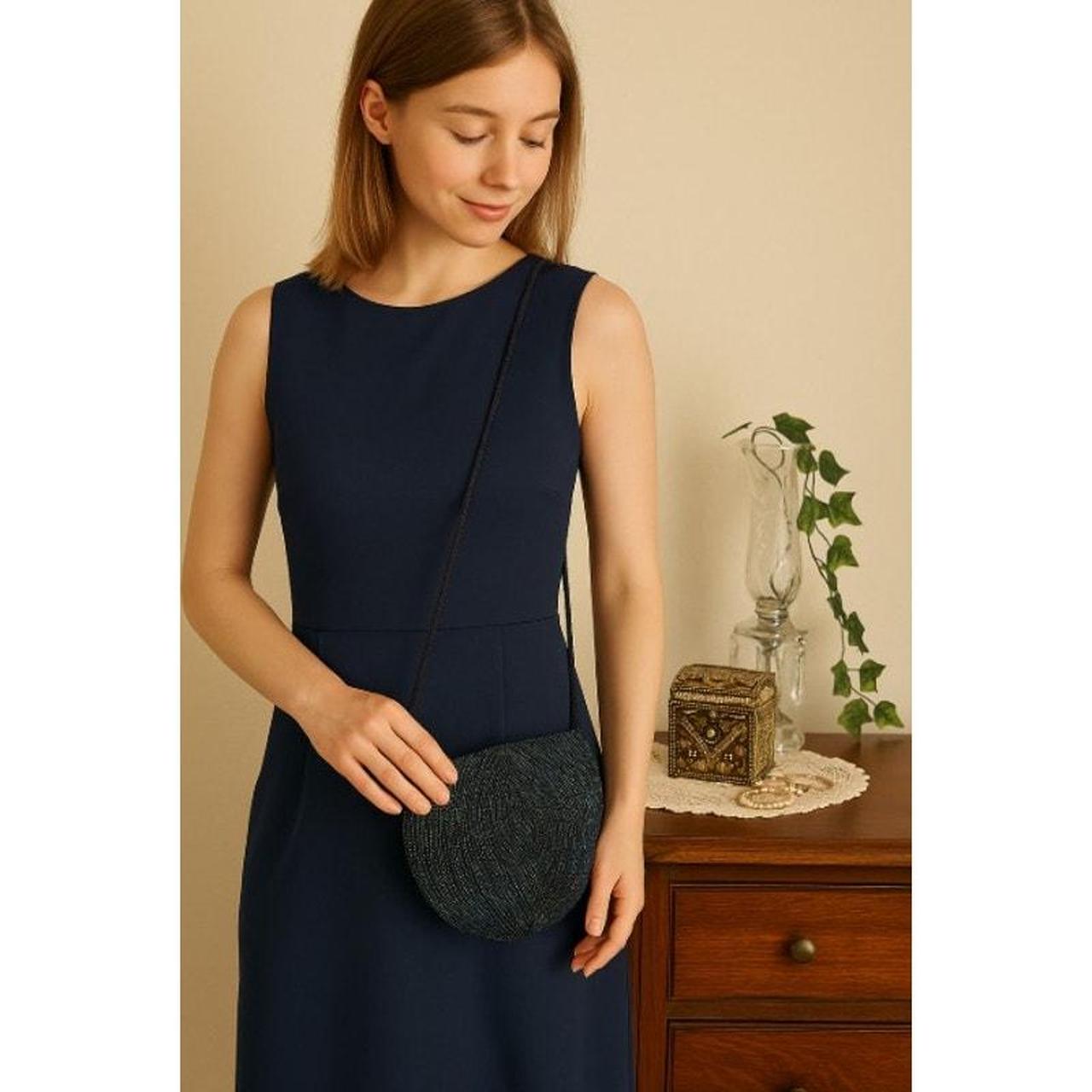 Source Unknown Women's Bag - Blue/Gold – Add a to… - image 1