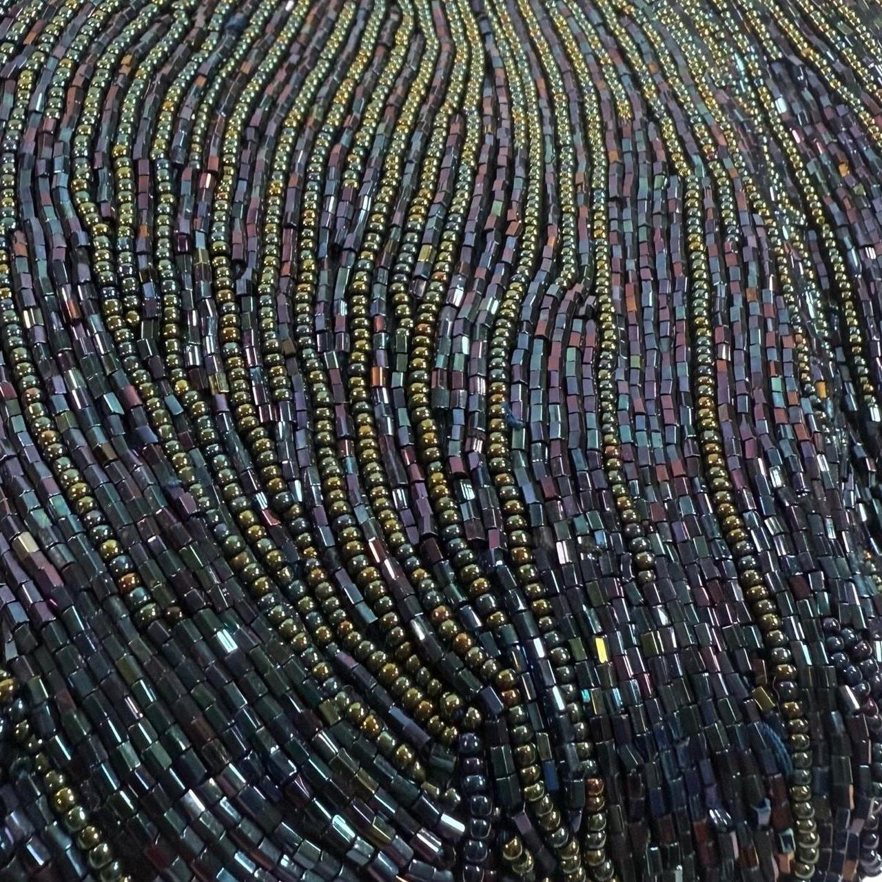 Source Unknown Women's Bag - Blue/Gold – Add a to… - image 5