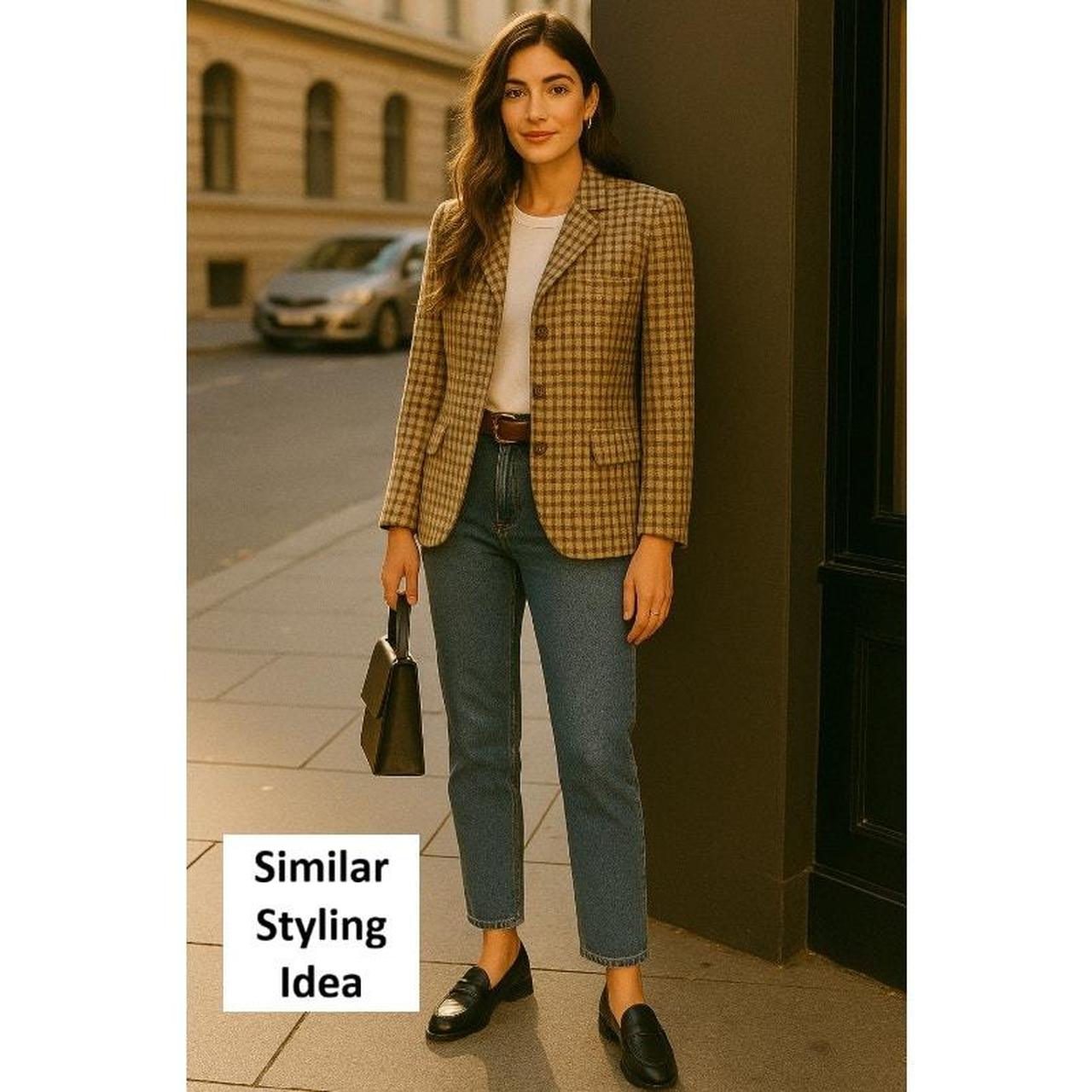 Pendleton Women's Jacket - Brown/Blue - M – Step … - image 7