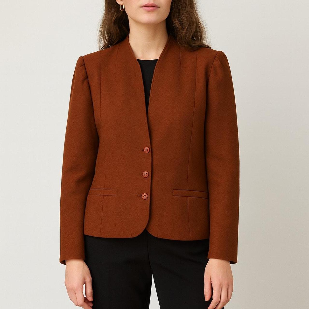Source Unknown Women's Jacket - Red/Brown - M – B… - image 7